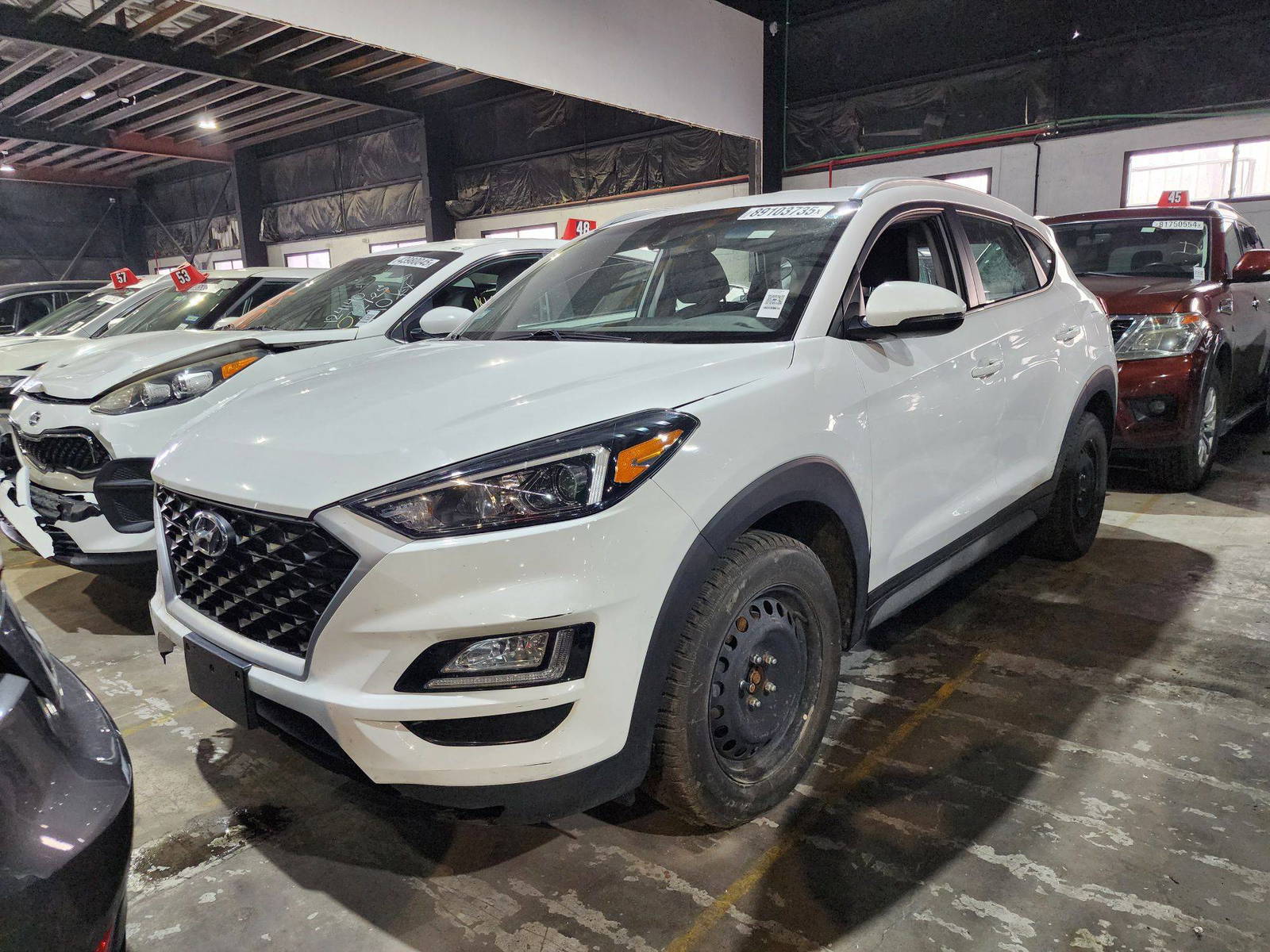 2019 HYUNDAI TUCSON — 110745 KM — Lot 89103735 — Al Quoz - Marhaba Auctions Used Cars - Image 3