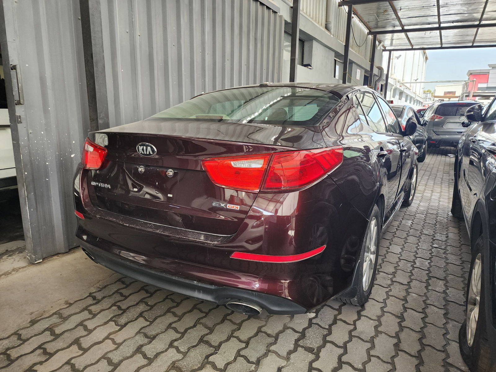 2015 KIA OPTIMA — 180870 Miles — Lot 466902 — Al Quoz - Marhaba Auctions Used Cars - Image 4