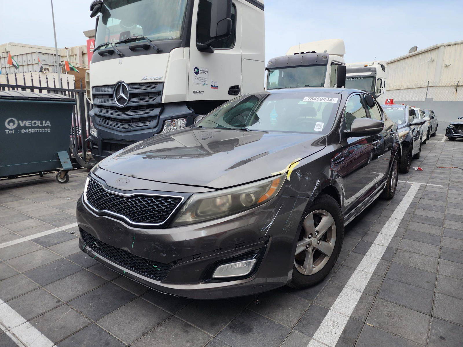 2014 KIA OPTIMA — 215668 Miles — Lot 83525 — Al Quoz - Marhaba Auctions Used Cars - Image 4