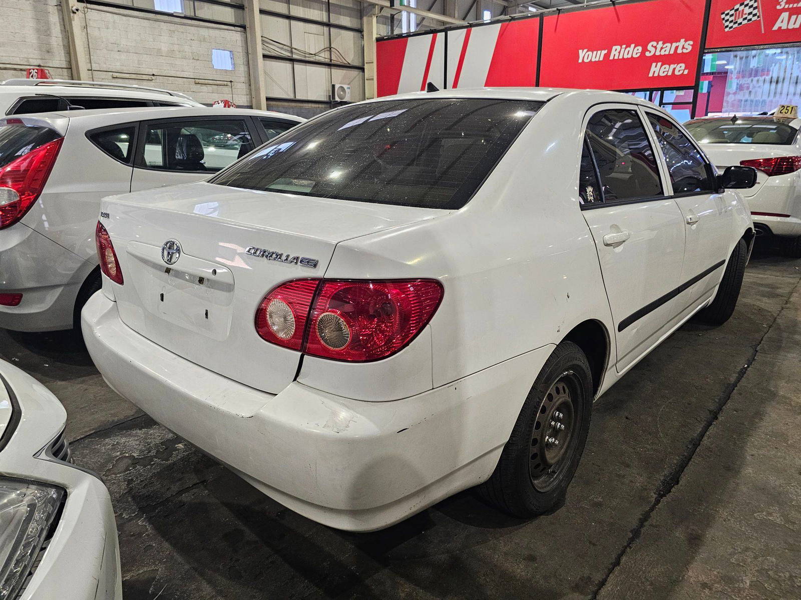 TOYOTA COROLLA 2008 - Marhaba Auction Used Cars - Image 4