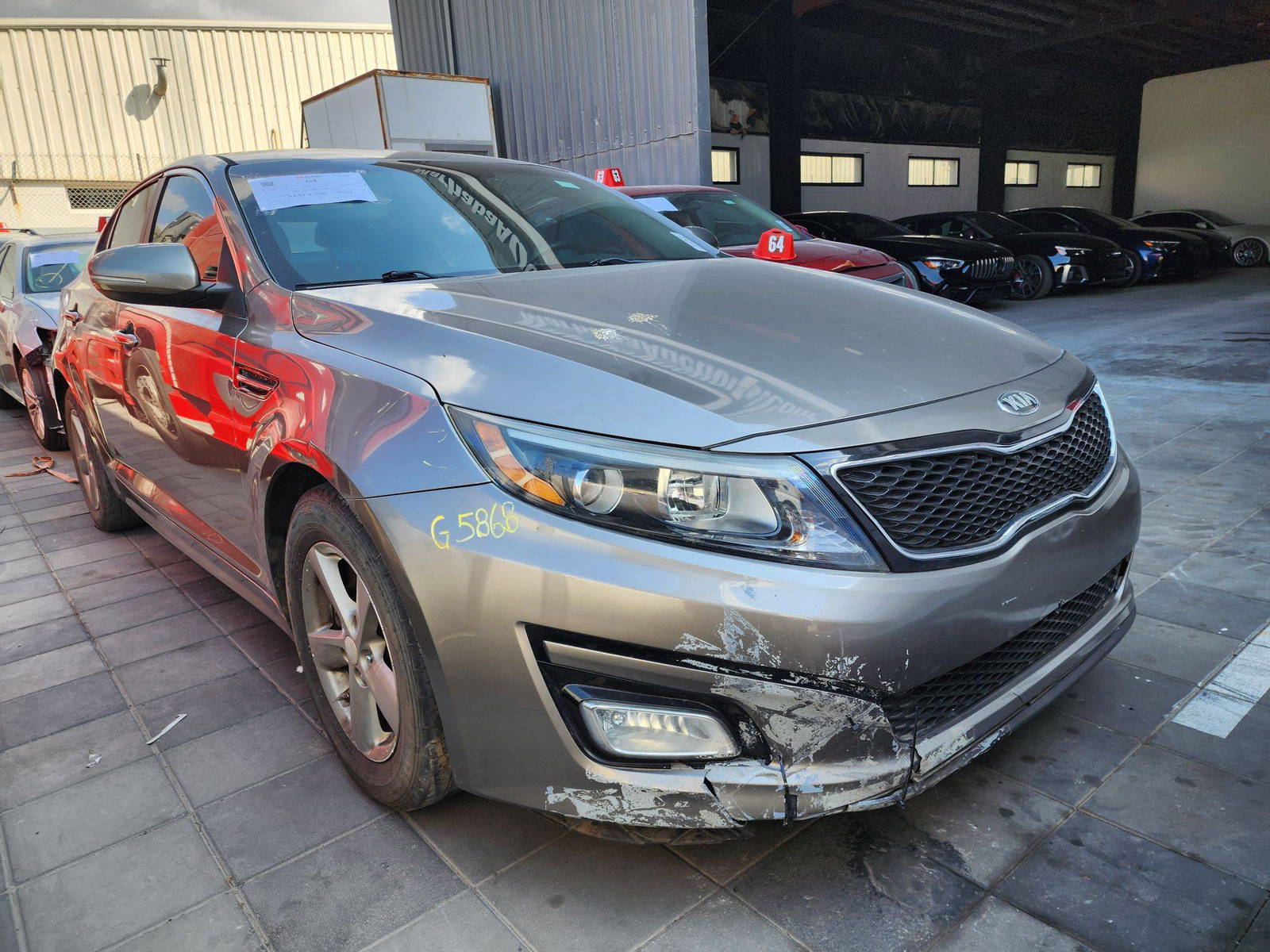 2015 KIA OPTIMA — 156682 Miles — Lot 70388904 — Al Quoz - Marhaba Auctions Used Cars - Image 4