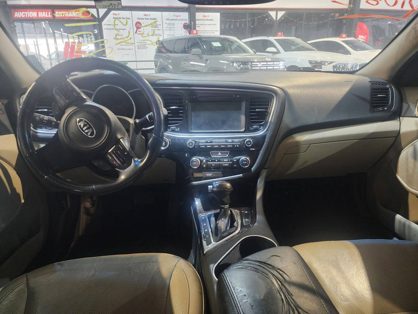 2014 KIA OPTIMA — 129750 Miles — Lot 42216072 — Al Quoz - Marhaba Auctions Used Cars - Image 8