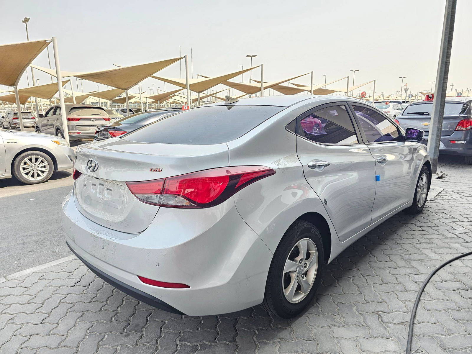 2015 HYUNDAI AVANTE — 94384 KM — Lot DBFU320420 — Souq - Marhaba Auctions Used Cars - Image 3