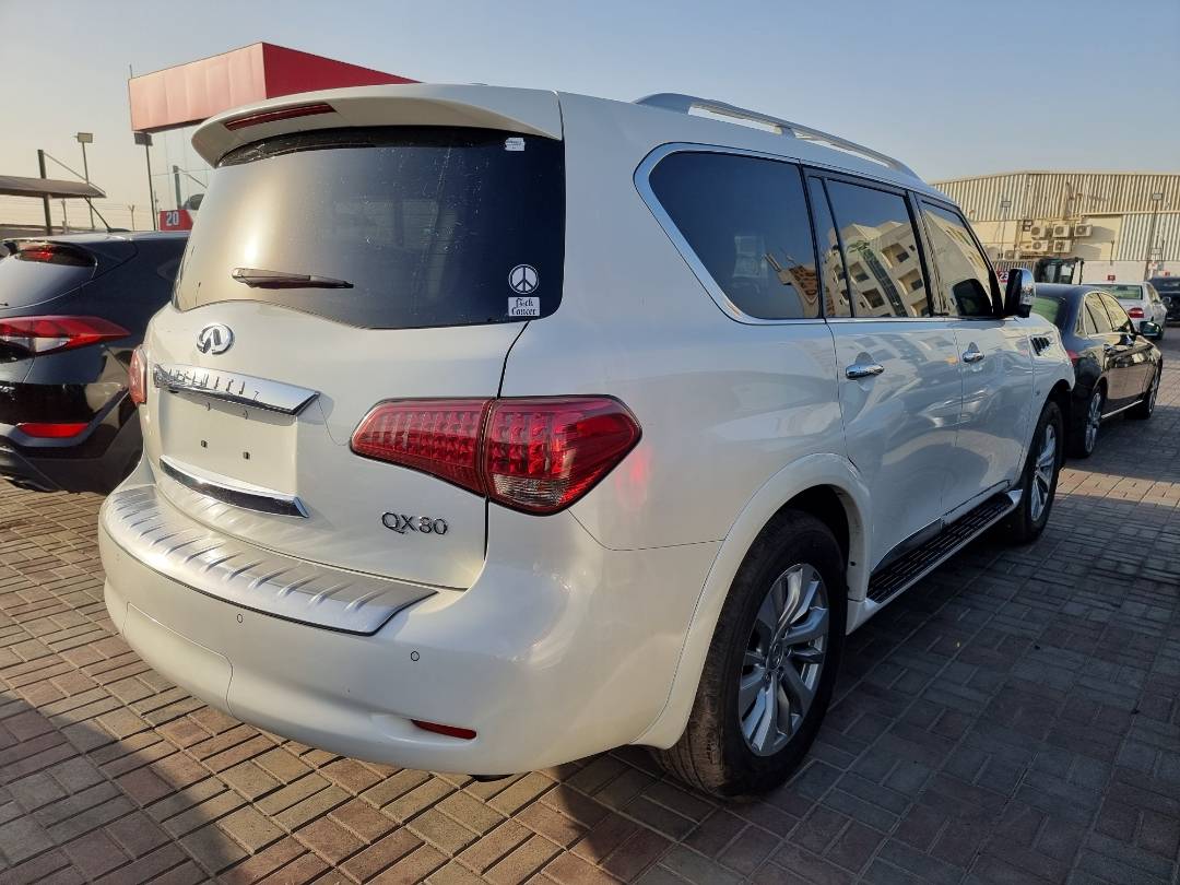 2016 INFINITI QX80 — 88809 Miles — Lot 125487 — Ind. 12 - Marhaba Auctions Used Cars - Image 3