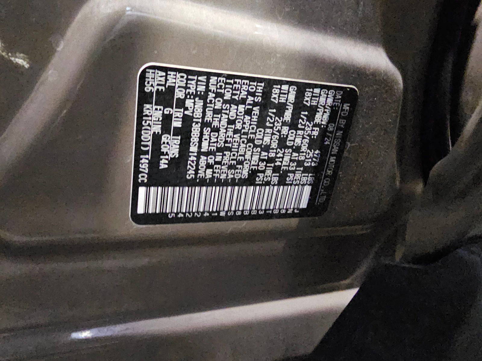 NISSAN ROGUE 2025 - Marhaba Auction Used Cars - Image 9