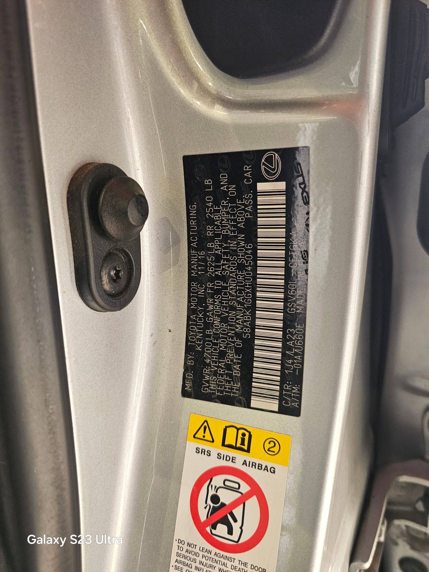 LEXUS ES 350 2017 - Marhaba Auction Used Cars - Image 11