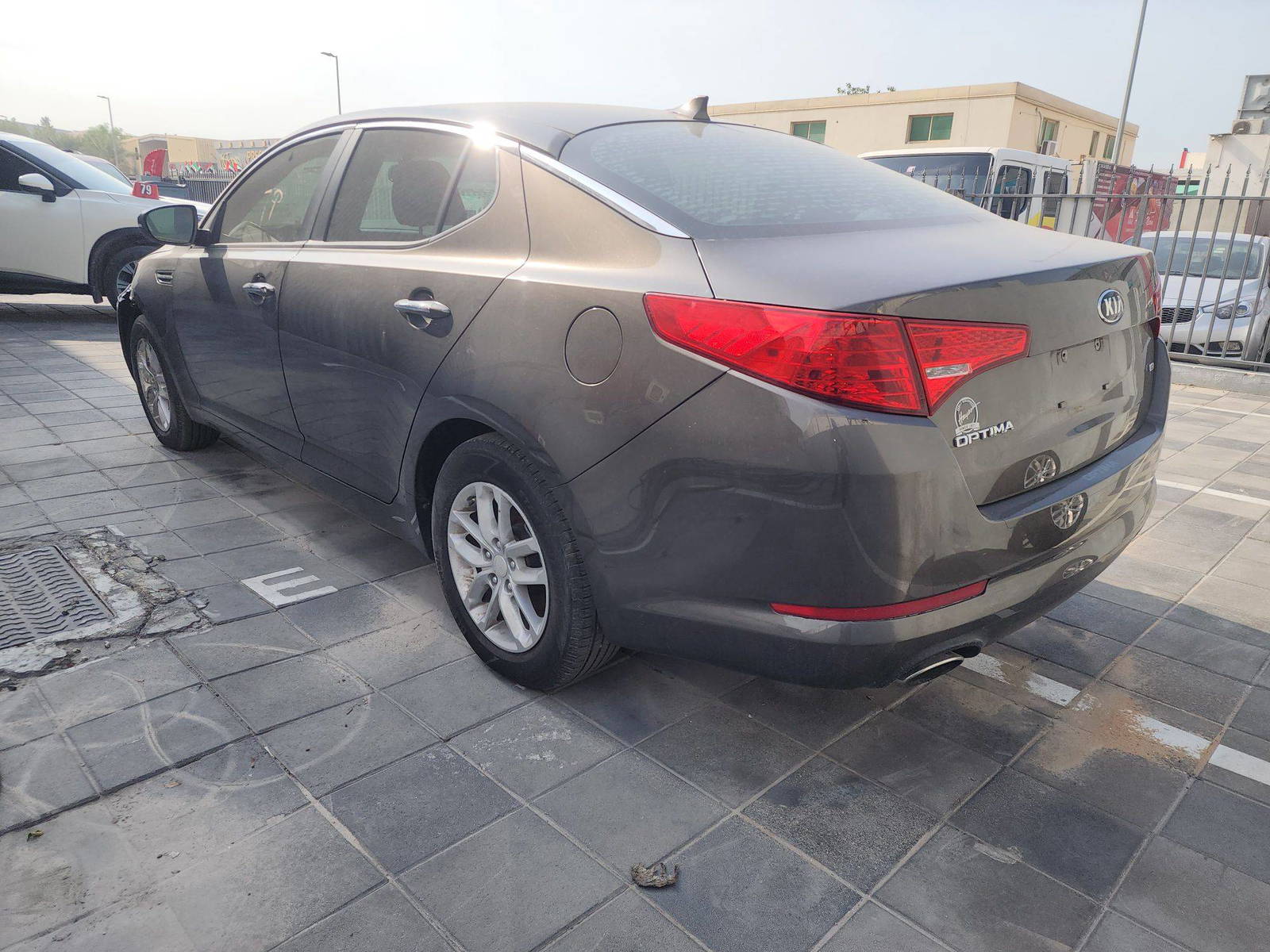 2013 KIA OPTIMA — 182904 Miles — Lot 166878 — Al Quoz - Marhaba Auctions Used Cars - Image 4