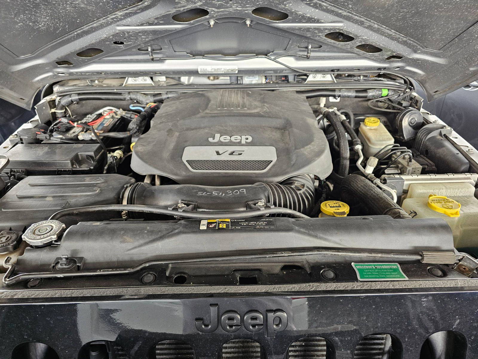2017 JEEP WRANGLER — 72451 Miles — Lot DG3HL500812 — Souq - Marhaba Auctions Used Cars - Image 11