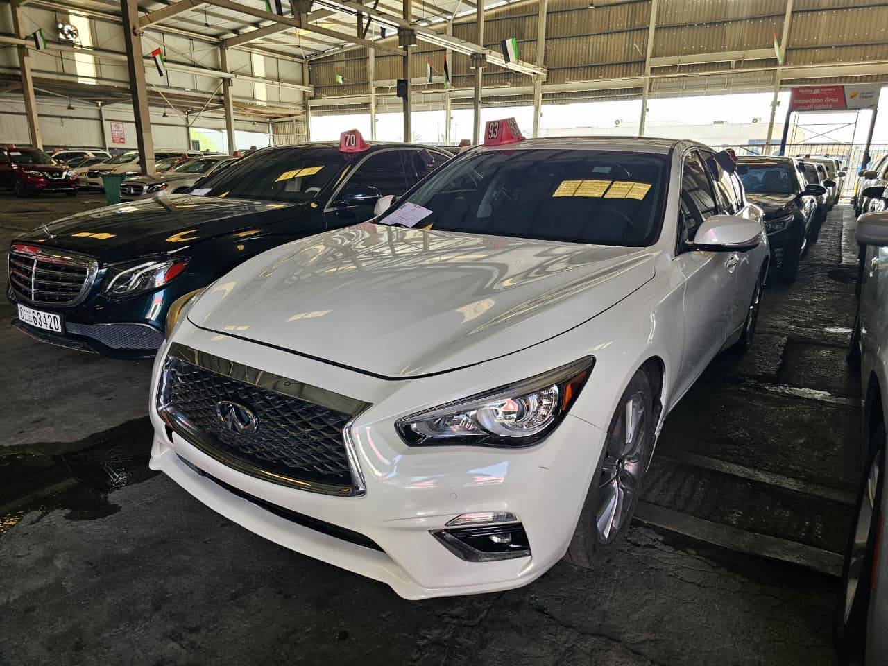 2023 INFINITI Q50 — 71297 Miles — Lot 511207 — Main - Marhaba Auctions Used Cars - Image 3