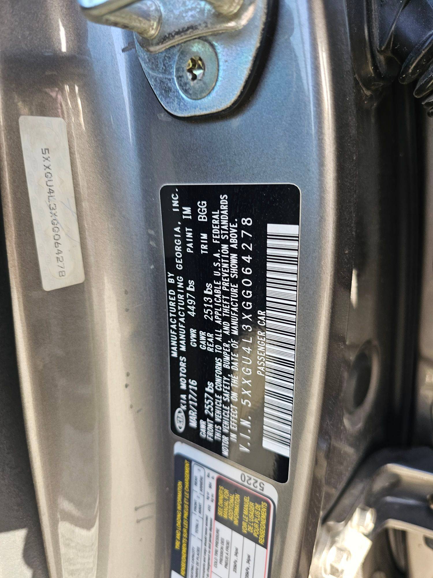 KIA OPTIMA 2016 - Marhaba Auction Used Cars - Image 12