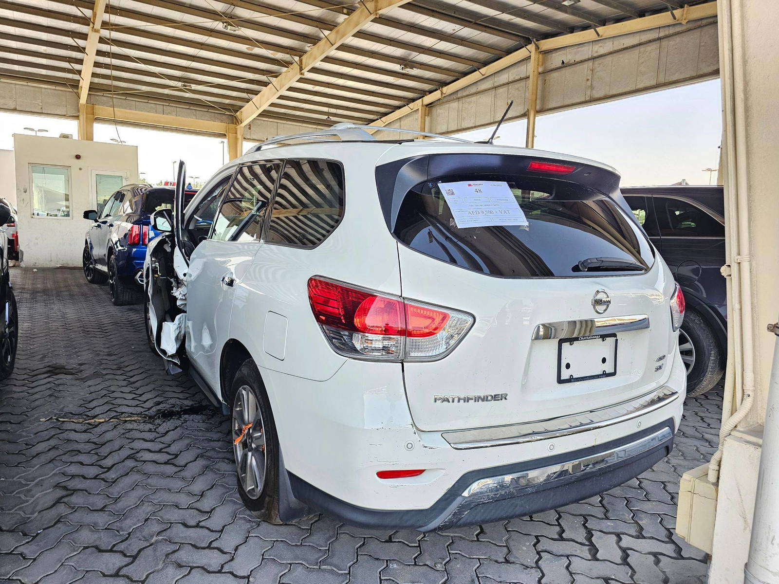 2015 NISSAN PATHFINDER — 156711 Miles — Lot M9FC706759 — Souq - Marhaba Auctions Used Cars - Image 3