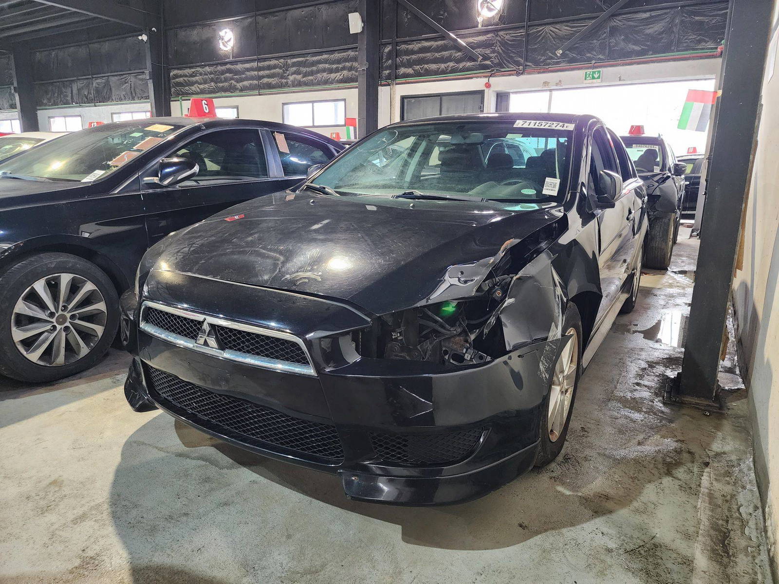 2011 MITSUBISHI LANCER — 126308 KM — Lot 71157274 — Al Quoz - Marhaba Auctions Used Cars - Image 4