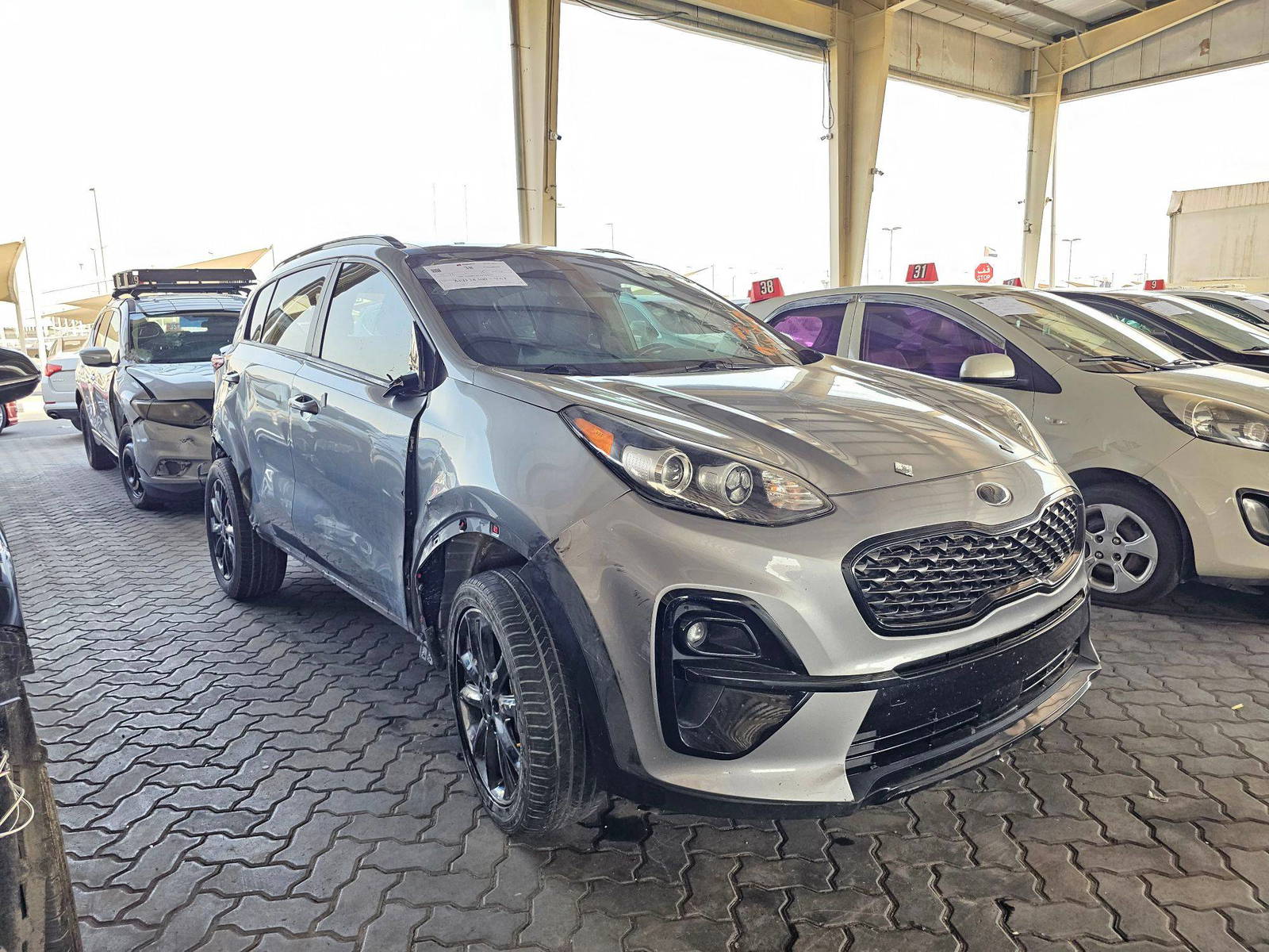 2021 KIA SPORTAGE — 97693 Miles — Lot M7859918 — Souq - Marhaba Auctions Used Cars - Image 3