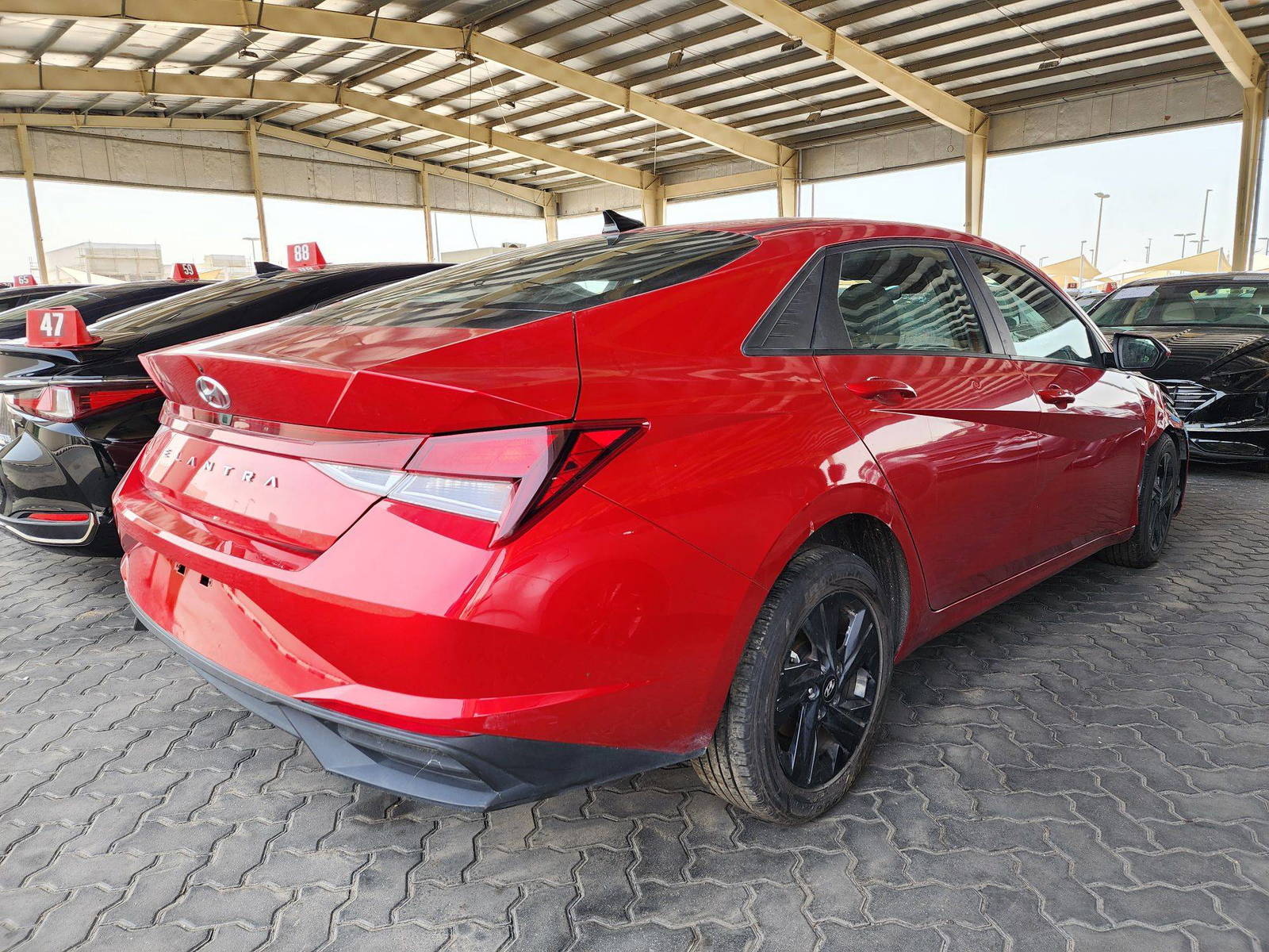 2021 HYUNDAI ELANTRA — 76219 Miles — Lot 17467 — Souq - Marhaba Auctions Used Cars - Image 3