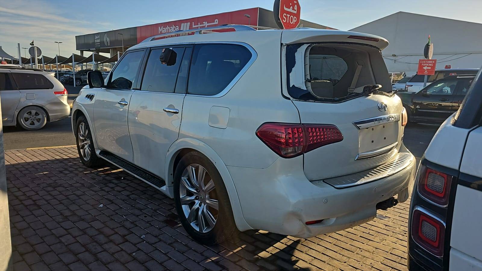 2013 INFINITI QX56 — 234885 Miles — Lot XD9550850 — Souq - Marhaba Auctions Used Cars - Image 9