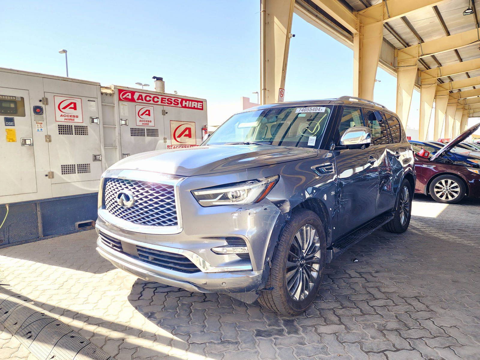 2019 INFINITI QX80 — 77144 Miles — Lot 74055404 — Souq - Marhaba Auctions Used Cars - Image 4