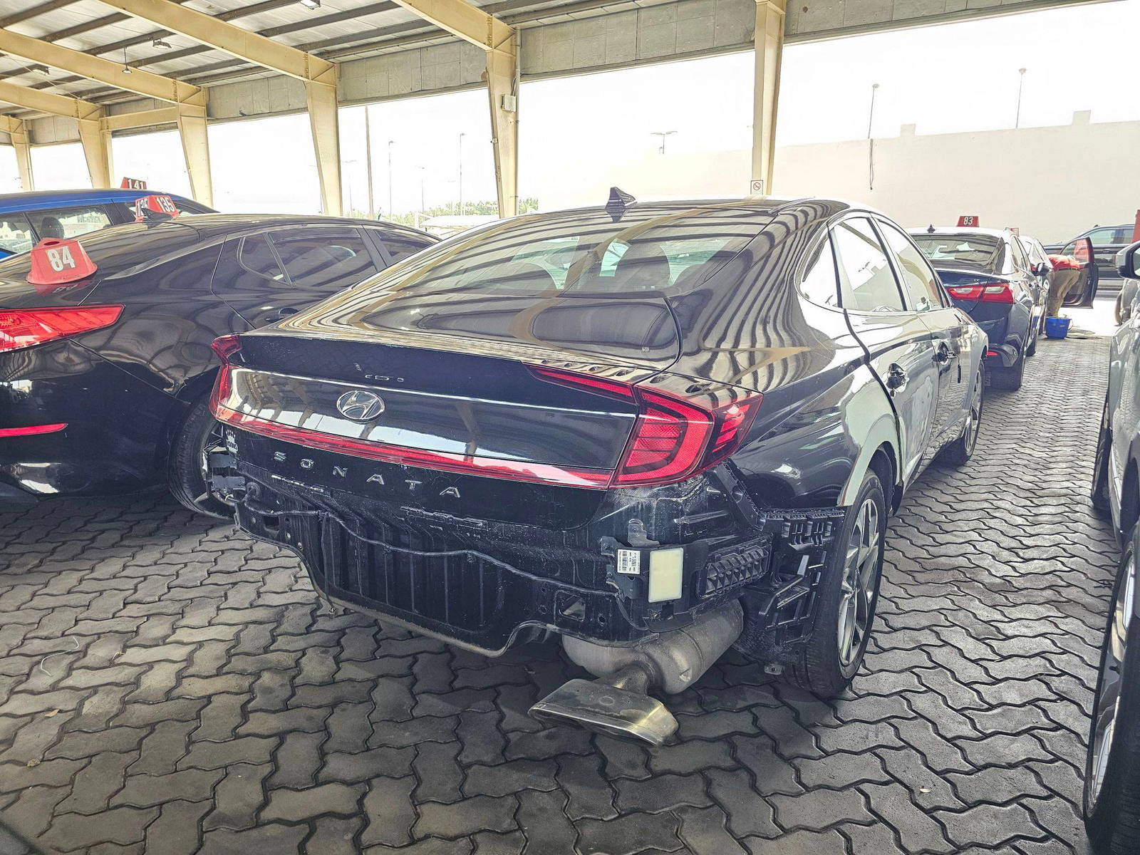 2020 HYUNDAI SONATA — 83332 Miles — Lot A1LH028876 — Souq - Marhaba Auctions Used Cars - Image 3
