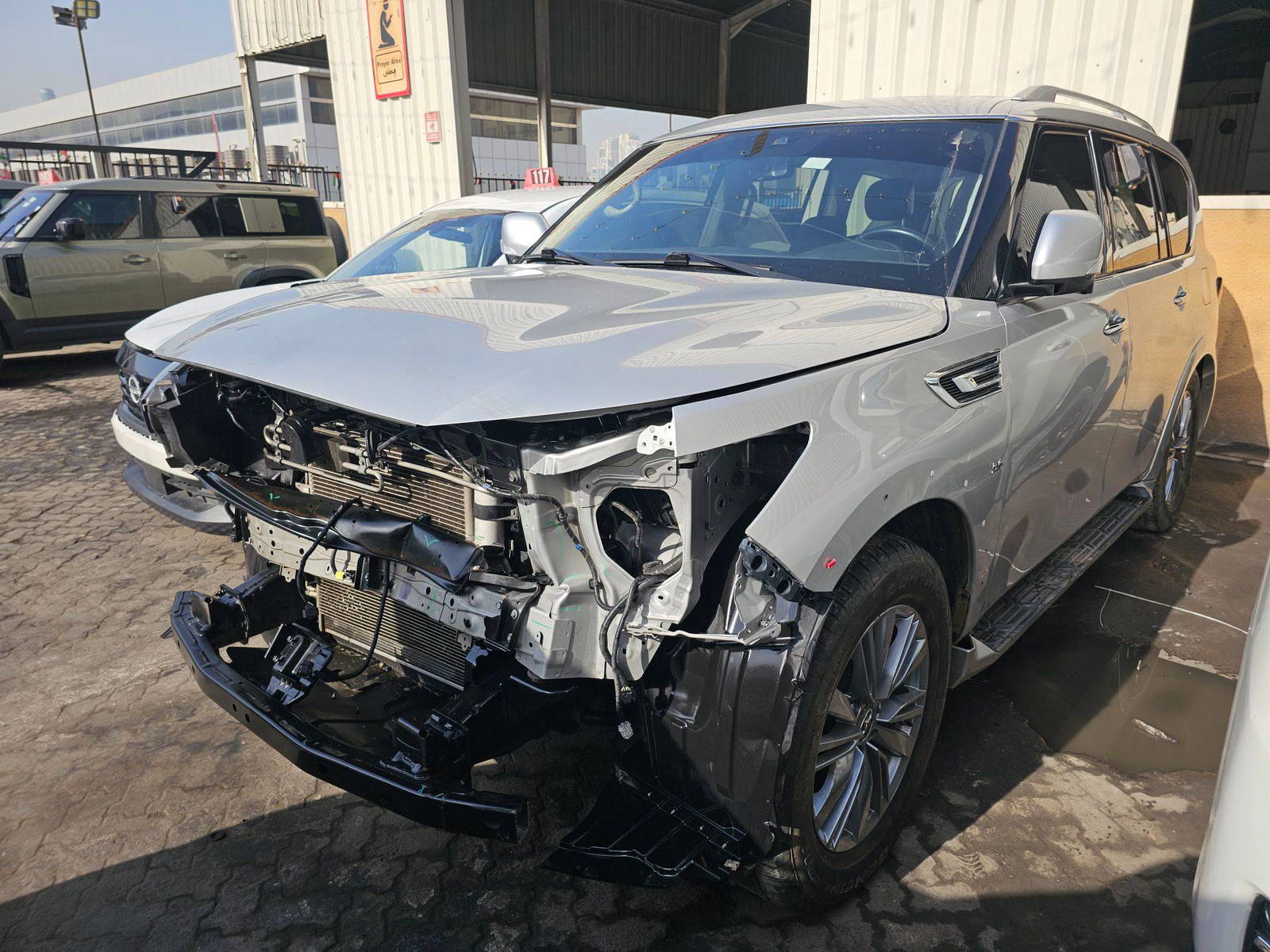 2020 INFINITI QX80 — 120085 Miles — Lot 65782085 — Main - Marhaba Auctions Used Cars - Image 4