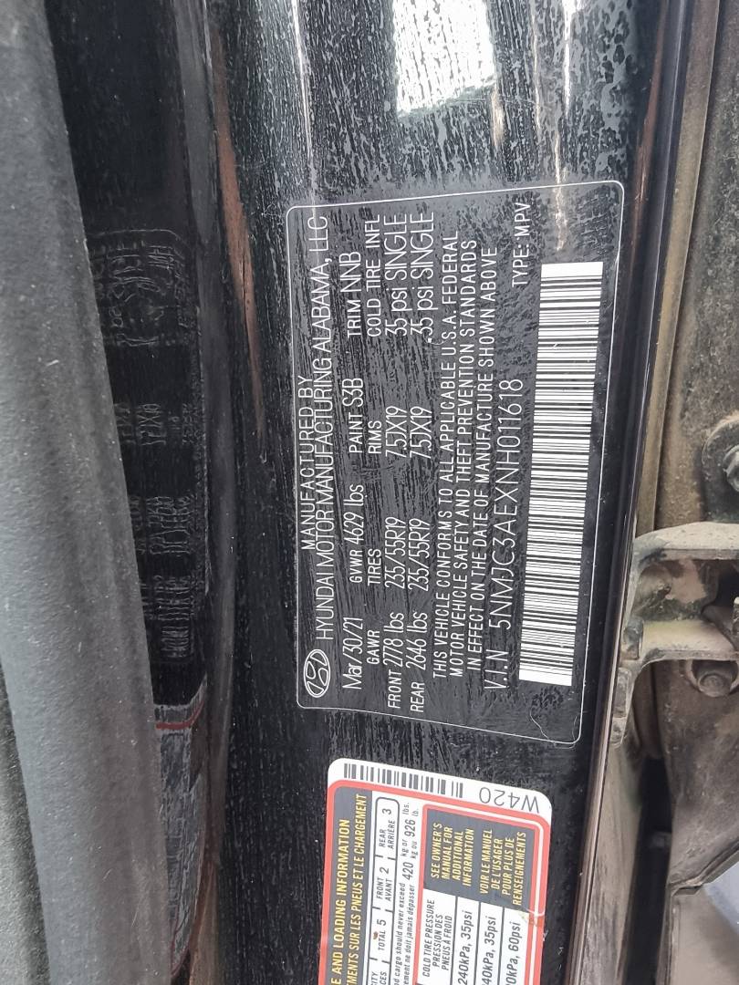 HYUNDAI TUCSON 2022 - Marhaba Auction Used Cars - Image 10