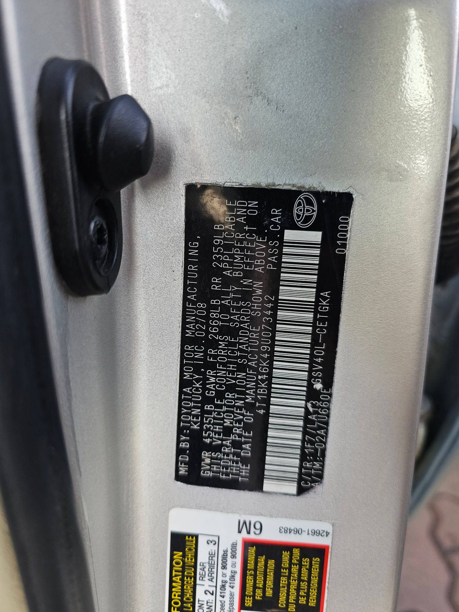 TOYOTA CAMRY 2009 - Marhaba Auction Used Cars - Image 10