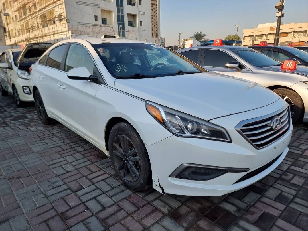 2016 HYUNDAI SONATA — 130418 Miles — Lot 124578 — Ind. 12 - Marhaba Auctions Used Cars - Image 3