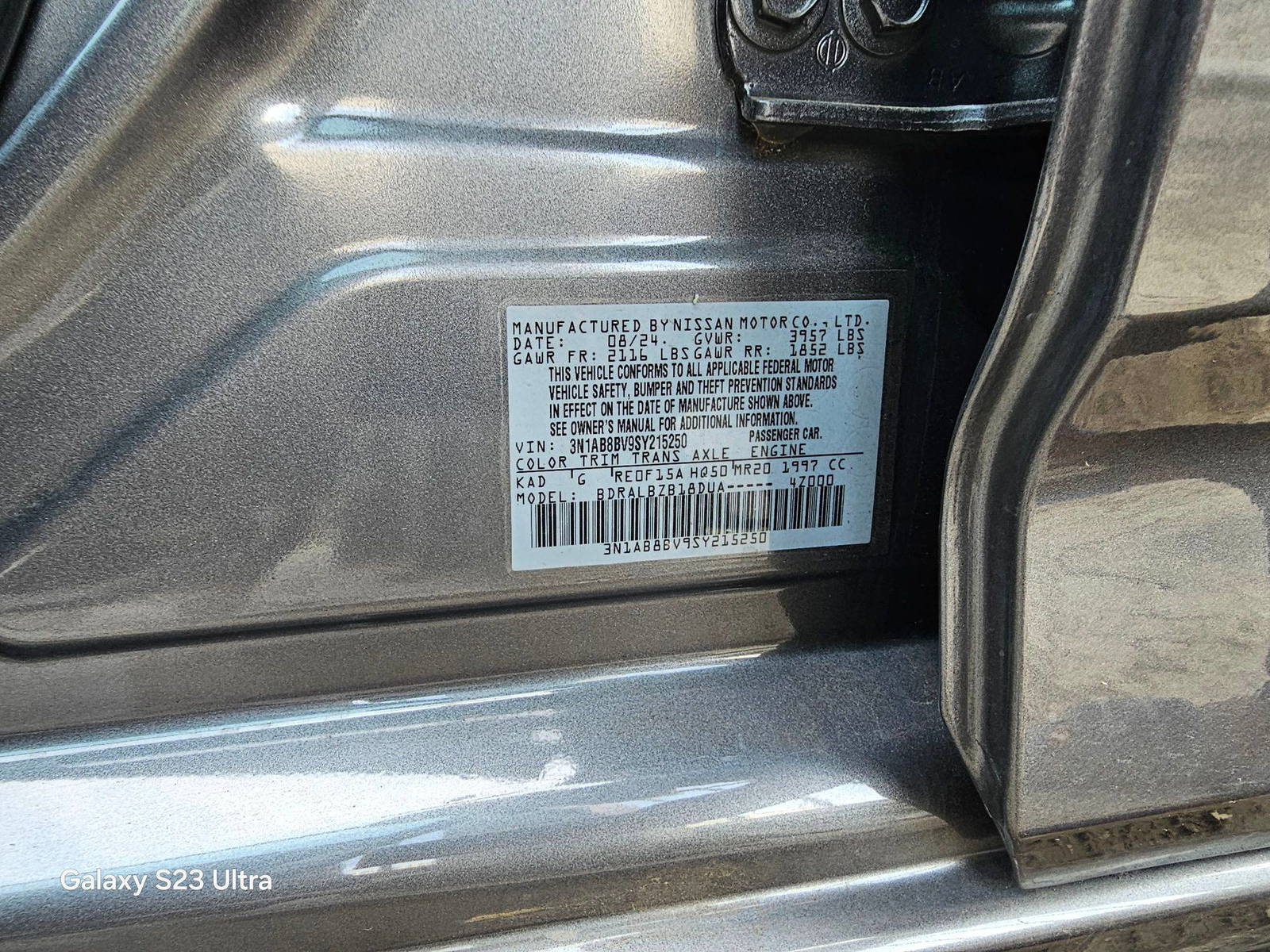 NISSAN SENTRA 2025 - Marhaba Auction Used Cars - Image 10