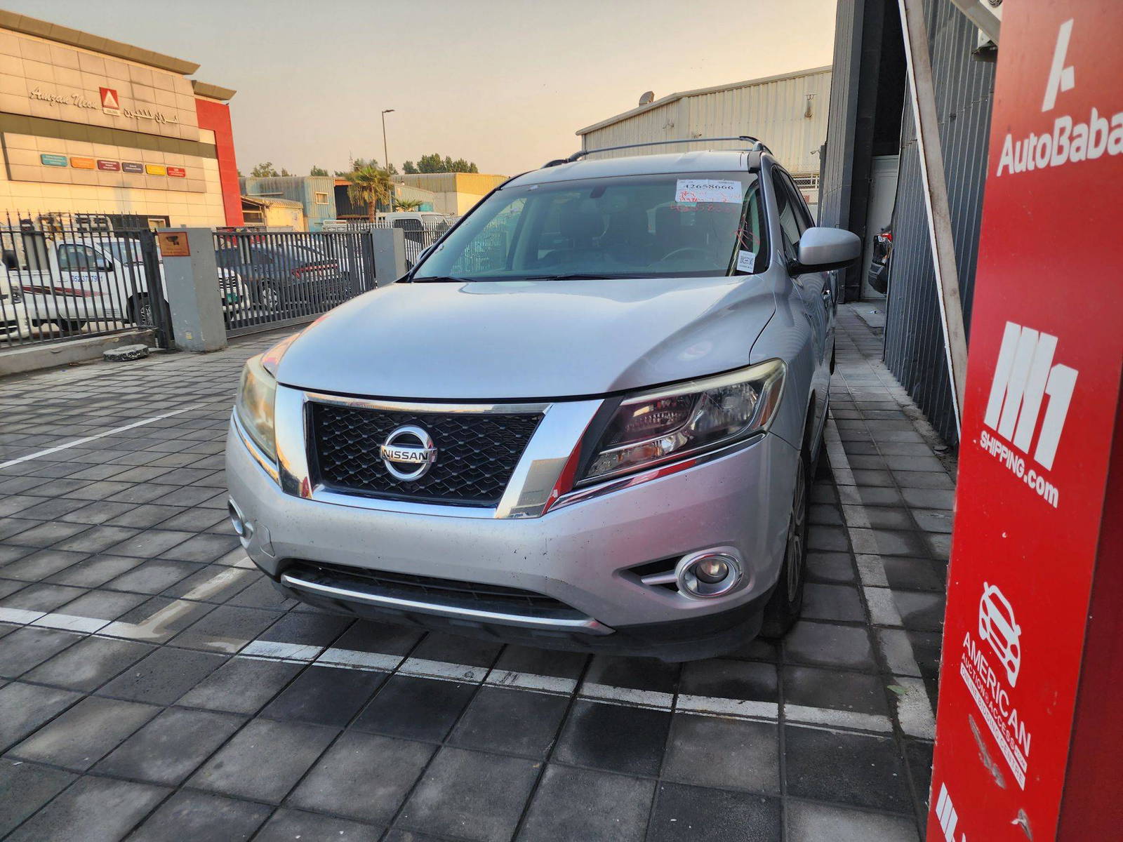 2013 NISSAN PATHFINDER — 199814 Miles — Lot 42658666 — Al Quoz - Marhaba Auctions Used Cars - Image 4