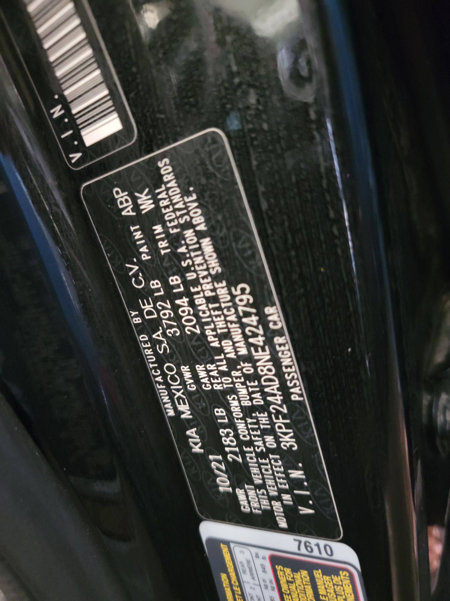 KIA FORTE 2022 - Marhaba Auction Used Cars - Image 9