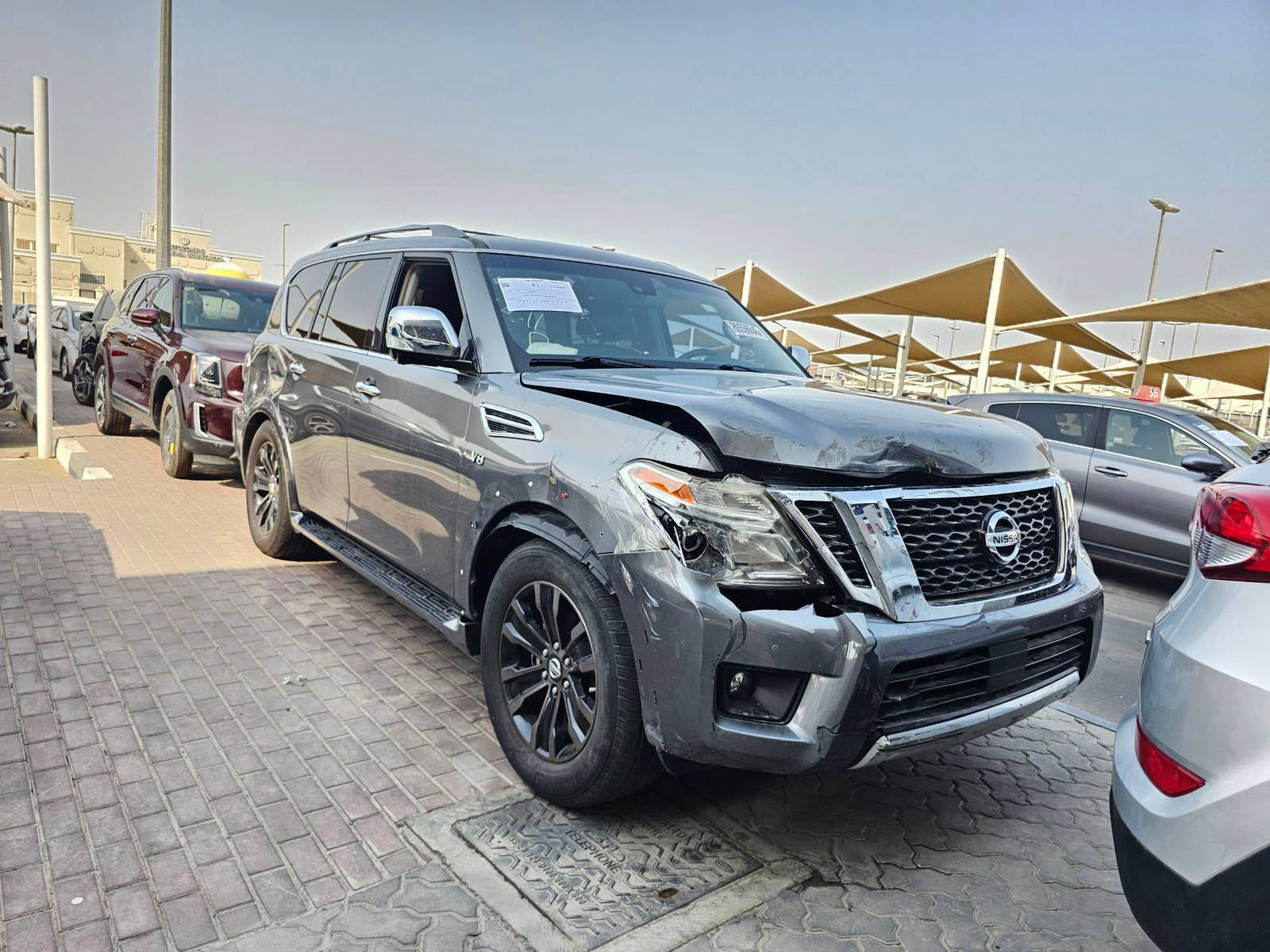 2017 NISSAN ARMADA — 86573 Miles — Lot F7H9303410 — Souq - Marhaba Auctions Used Cars - Image 4