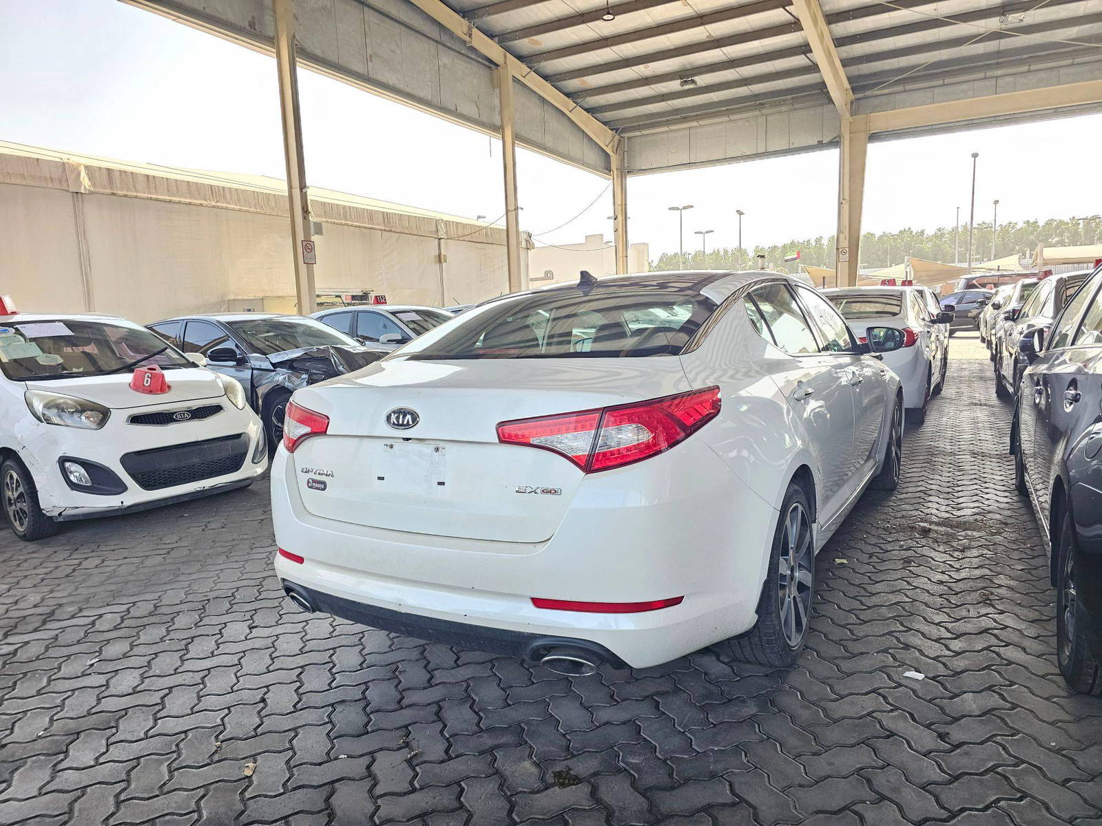 2012 KIA OPTIMA — 209339 KM — Lot 12342418X — Main - Marhaba Auctions Used Cars - Image 3