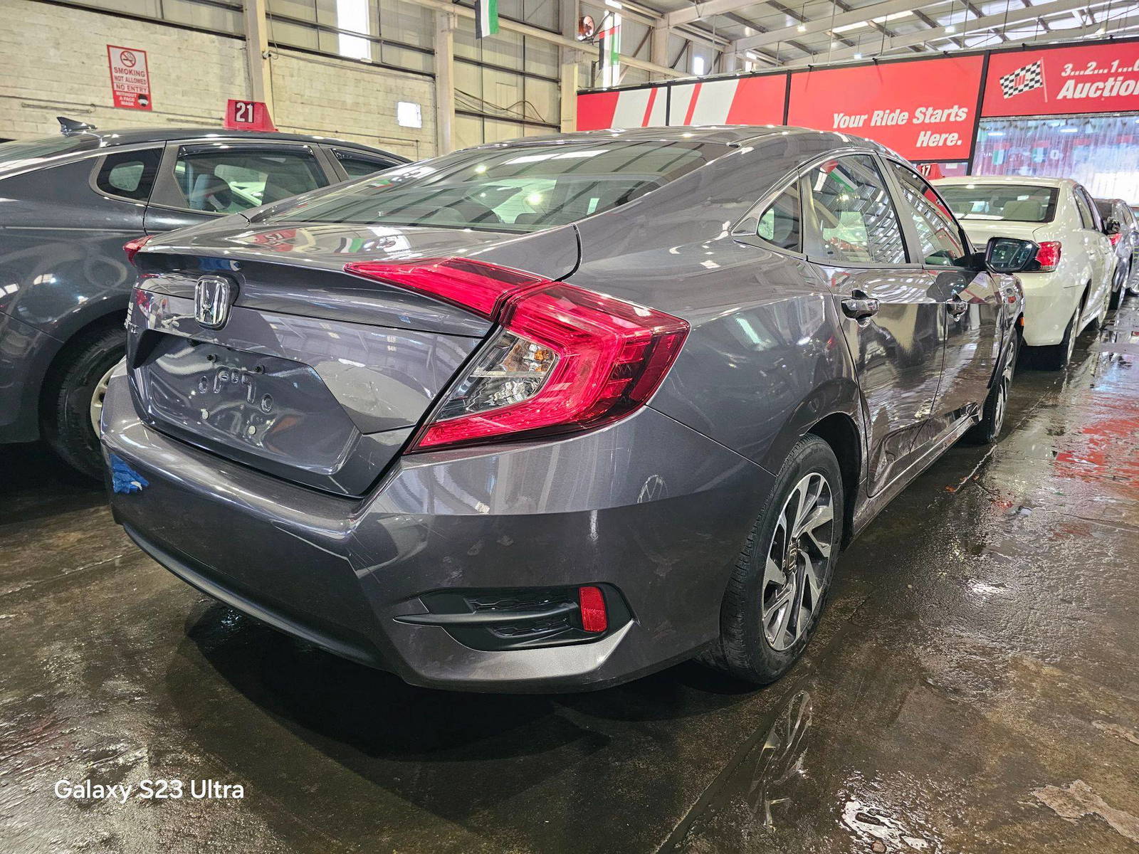 2016 HONDA CIVIC — 74471 KM — Lot 71065995 — Main - Marhaba Auctions Used Cars - Image 3