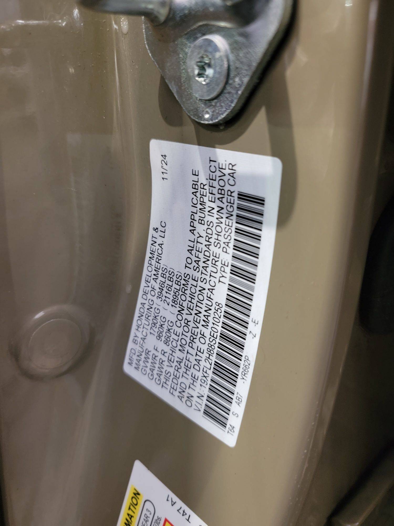 HONDA CIVIC SPORT 2025 - Marhaba Auction Used Cars - Image 6