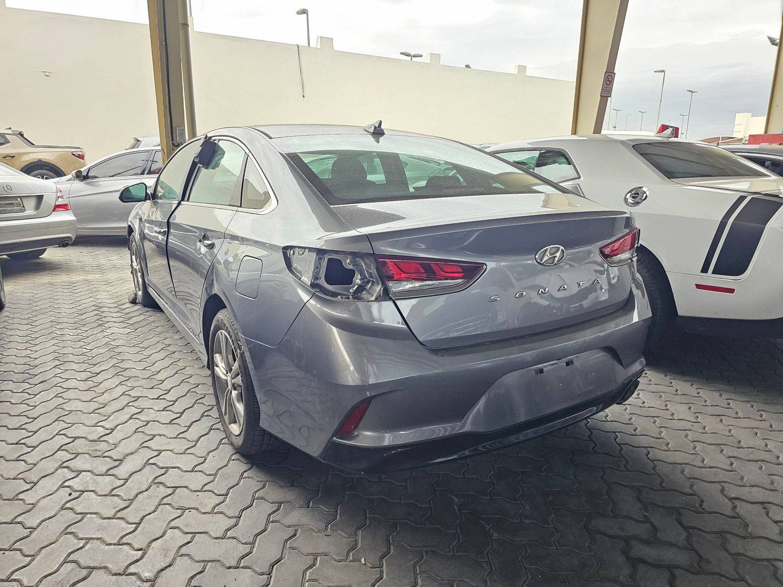 2019 HYUNDAI SONATA — 134834 Miles — Lot 768053 — Souq - Marhaba Auctions Used Cars - Image 3
