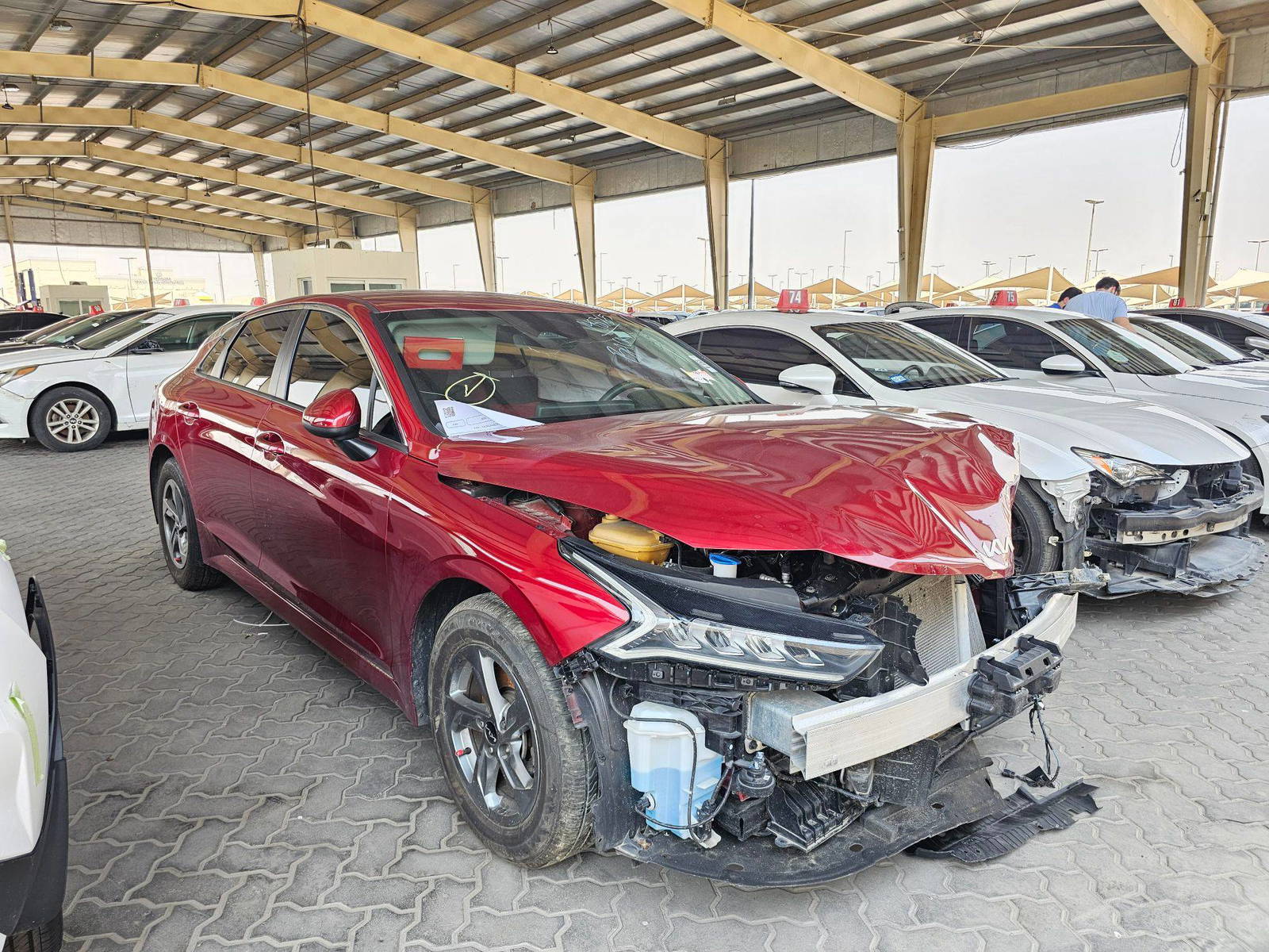 2022 KIA K5 — 54733 Miles — Lot NG148365 — Ind. 12 - Marhaba Auctions Used Cars - Image 4