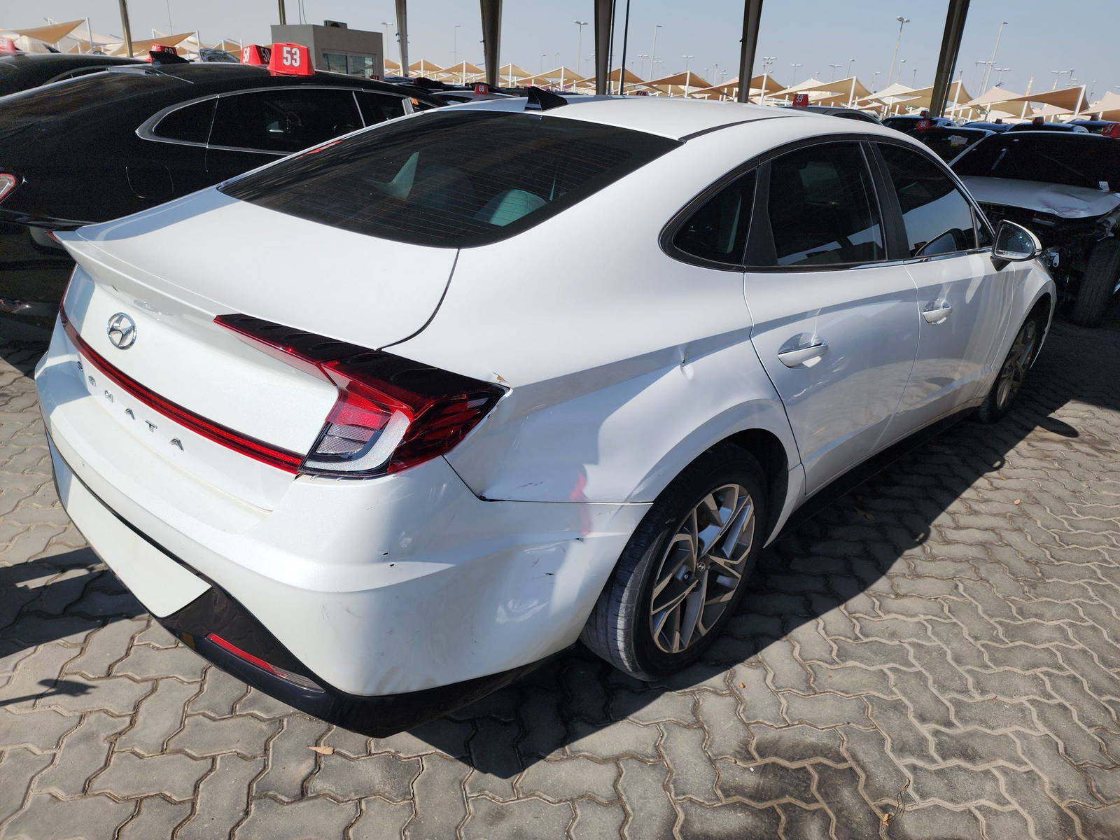 2020 HYUNDAI SONATA — 52468 Miles — Lot 69229453 - Marhaba Auctions Used Cars - Image 3