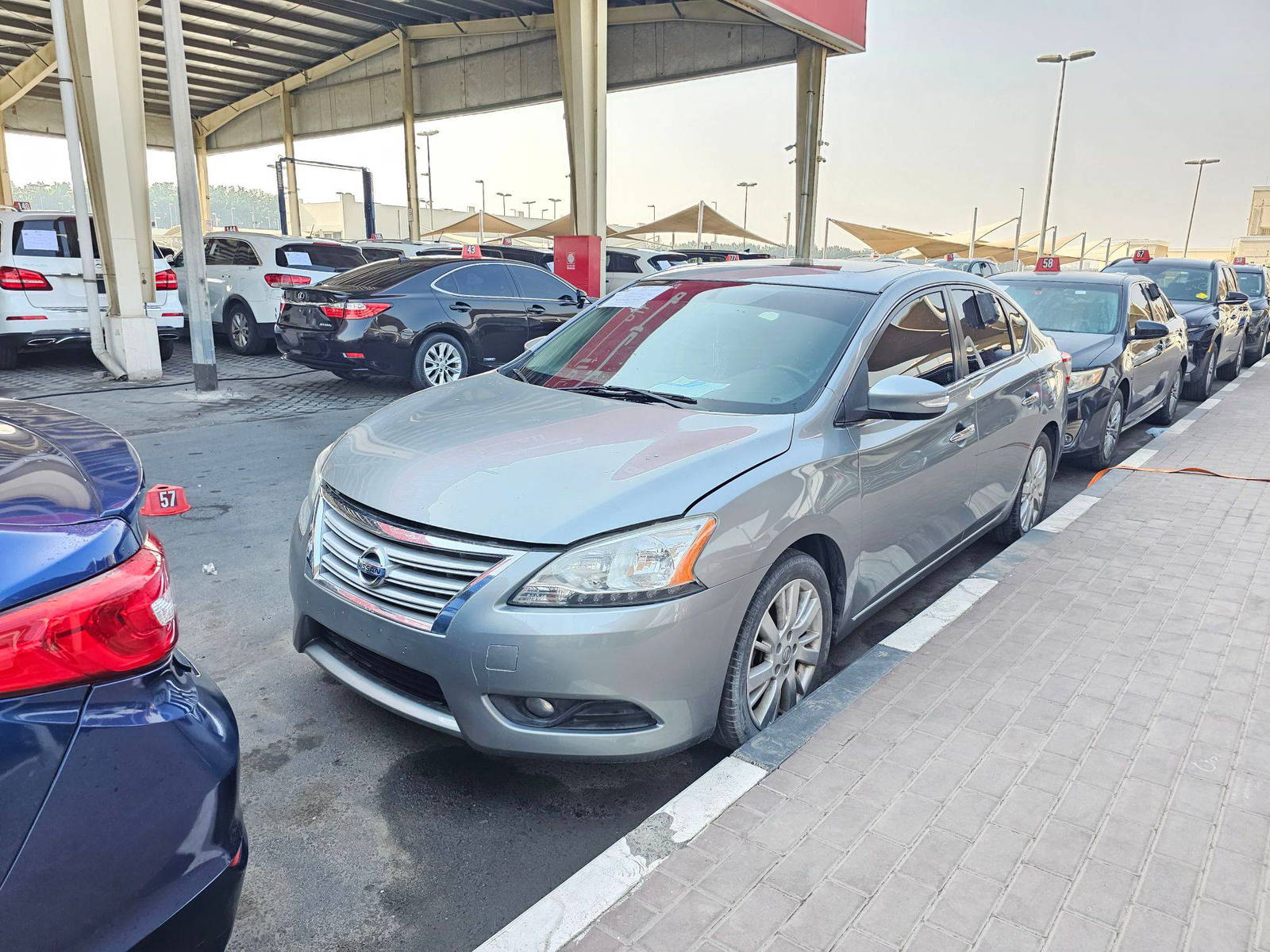 2013 NISSAN SENTRA — 136177 Miles — Lot 3DL722089 — Souq - Marhaba Auctions Used Cars - Image 3
