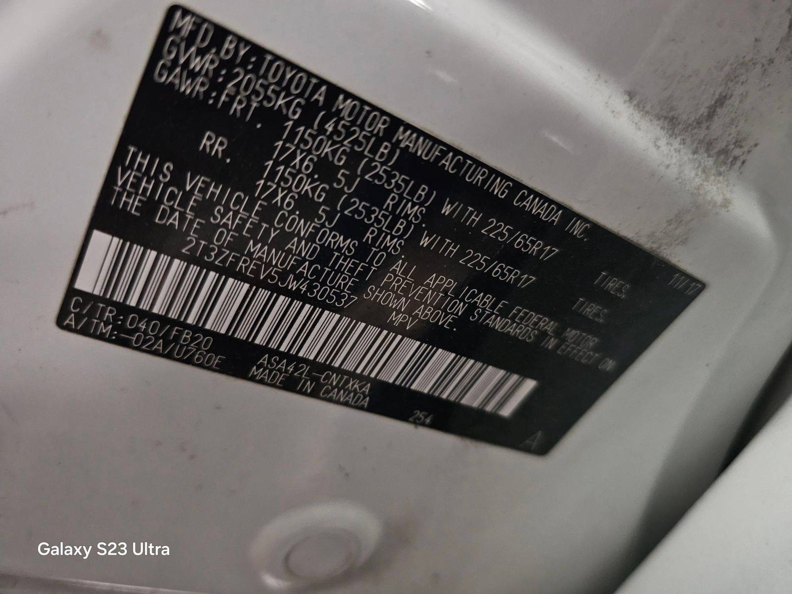 TOYOTA RAV4 2018 - Marhaba Auction Used Cars - Image 9