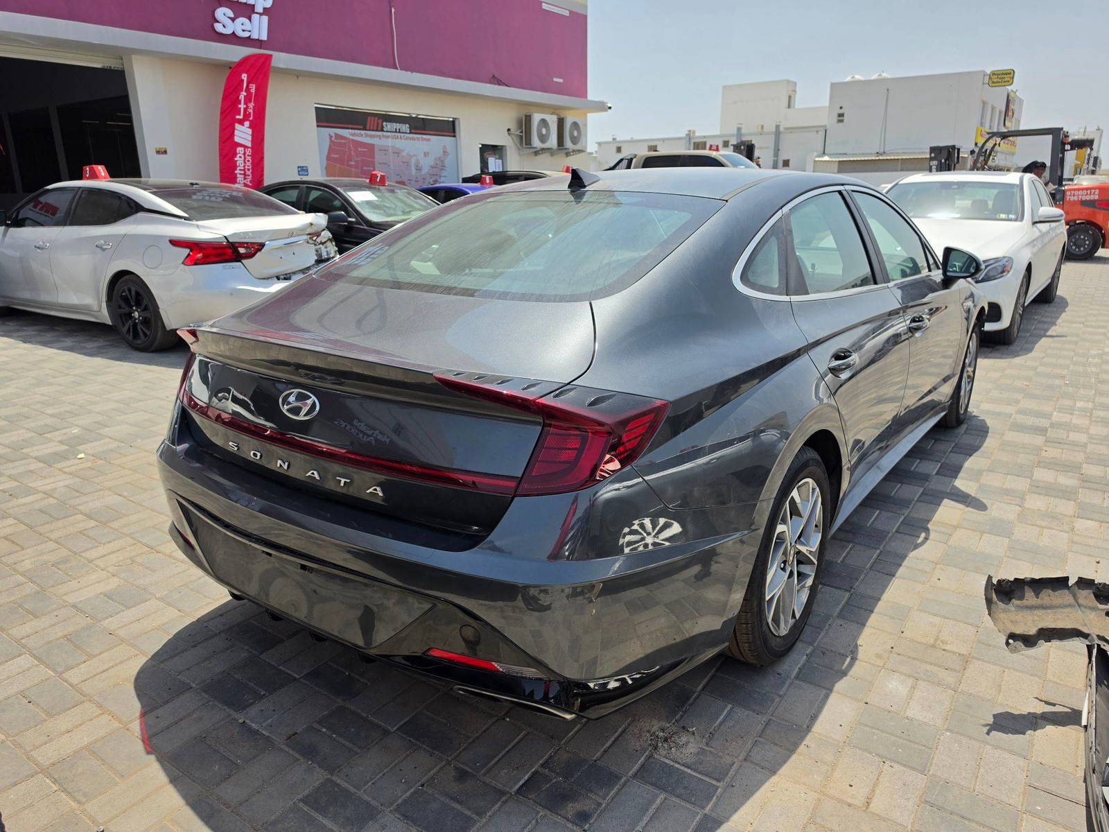 2023 HYUNDAI SONATA — 37950 Miles — Lot PA293515 — Oman Yard - Marhaba Auctions Used Cars - Image 5