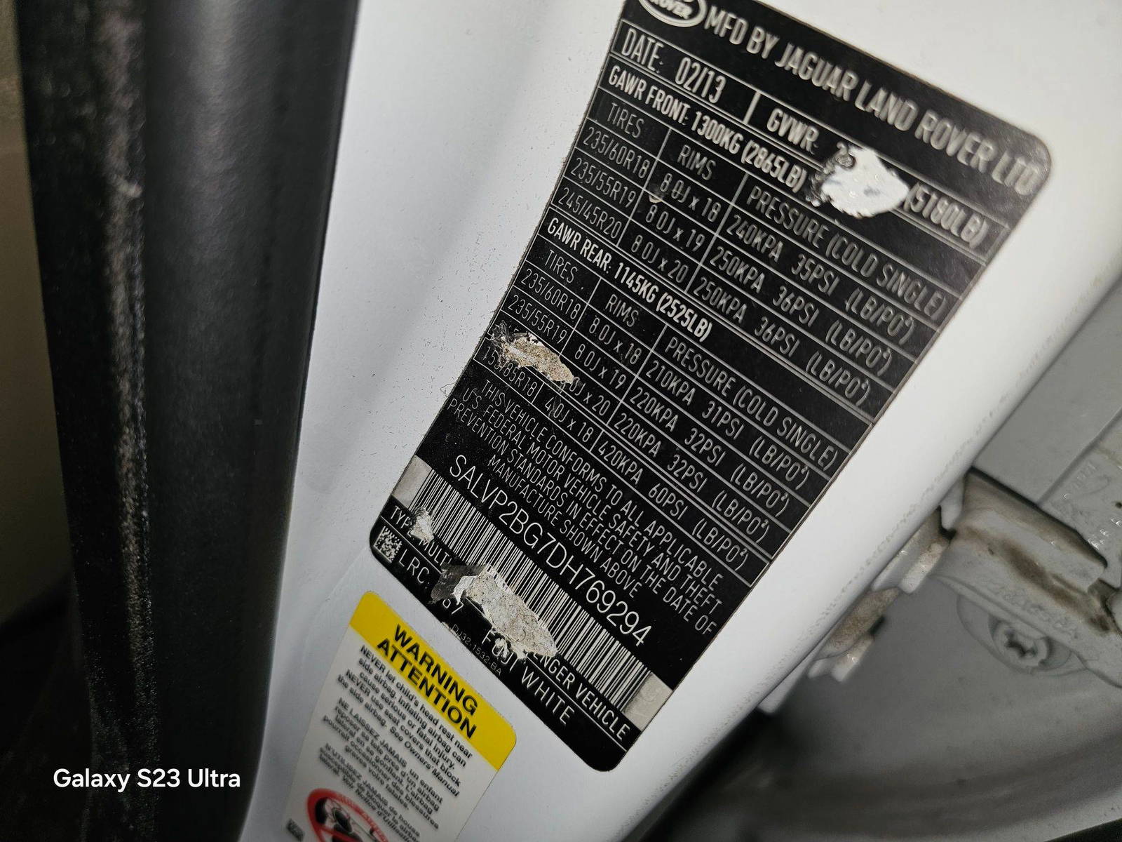 LAND ROVER RANGE ROVER EVOQUE 2013 - Marhaba Auction Used Cars - Image 10