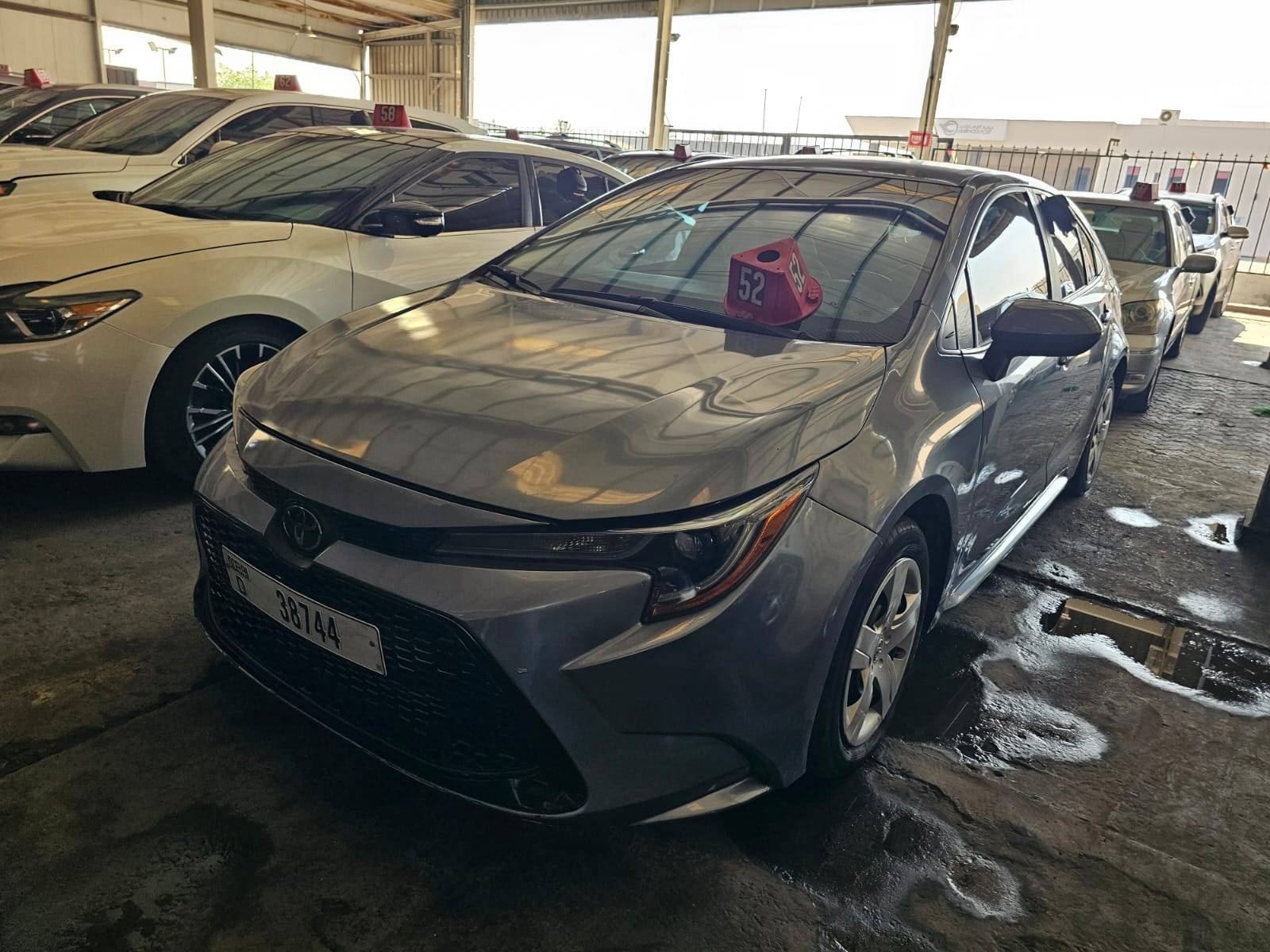 2021 TOYOTA COROLLA — sold — 100608 KM — Lot 0MP235674 — Main - Marhaba Auctions Used Cars - Image 2