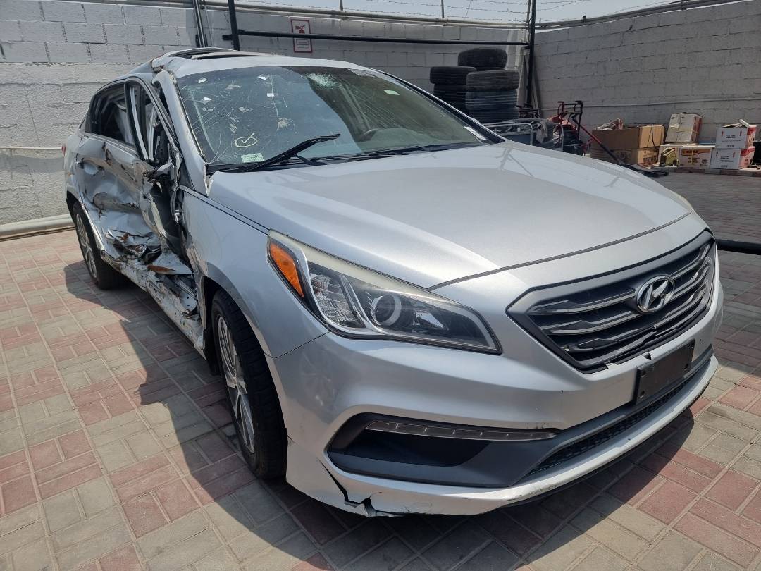 2016 HYUNDAI SONATA — 130825 Miles — Lot 154875 — Ind. 12 - Marhaba Auctions Used Cars - Image 3