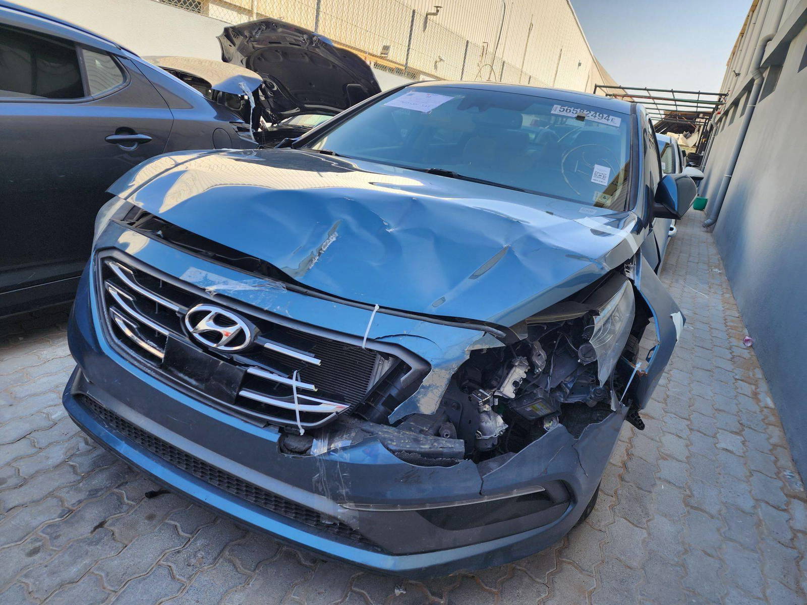 2017 HYUNDAI SONATA — 114981 Miles — Lot 77441 — Al Quoz - Marhaba Auctions Used Cars - Image 4