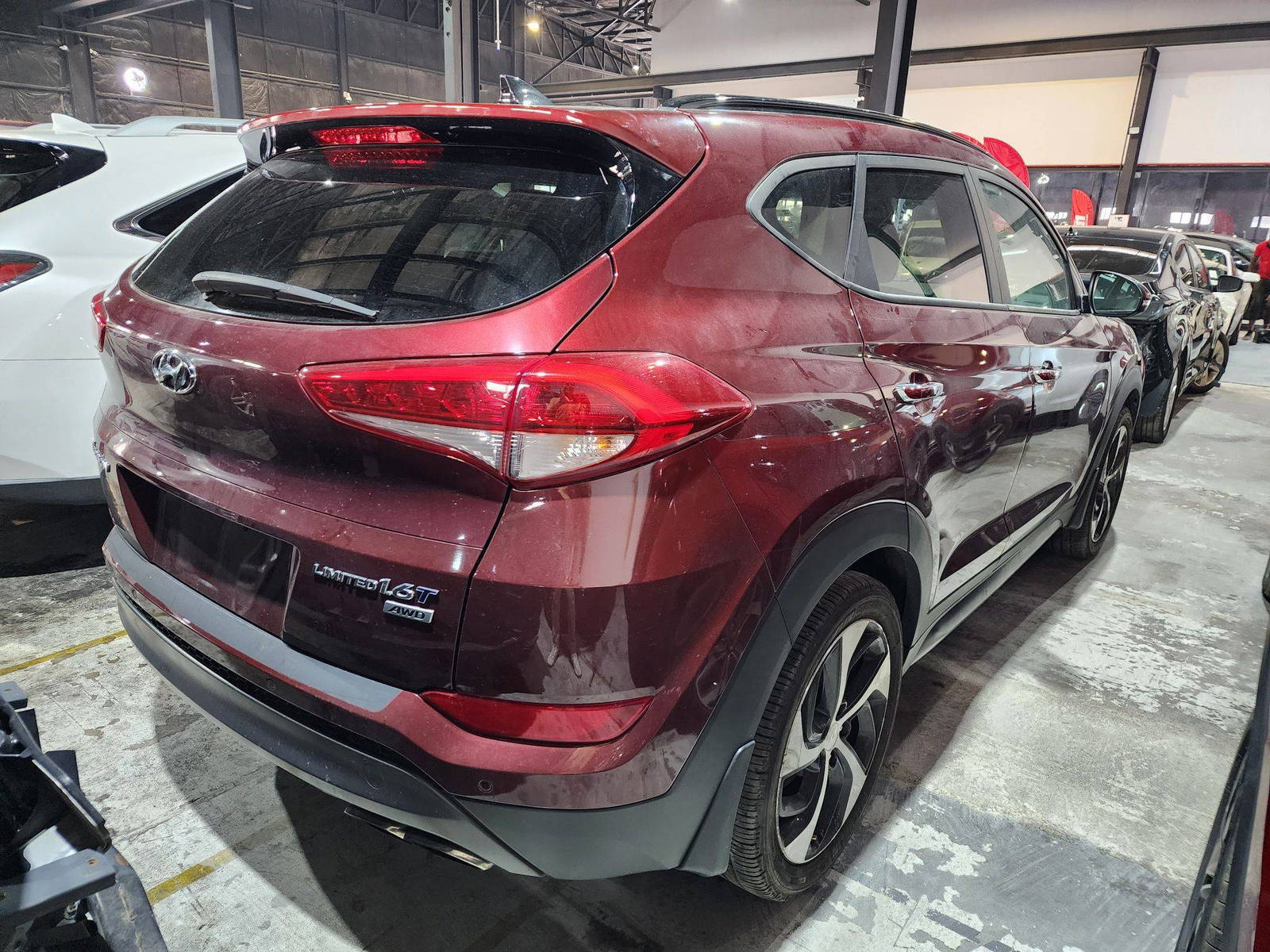 2016 HYUNDAI TUCSON — 82839 Miles — Lot 41423144 — Al Quoz - Marhaba Auctions Used Cars - Image 3