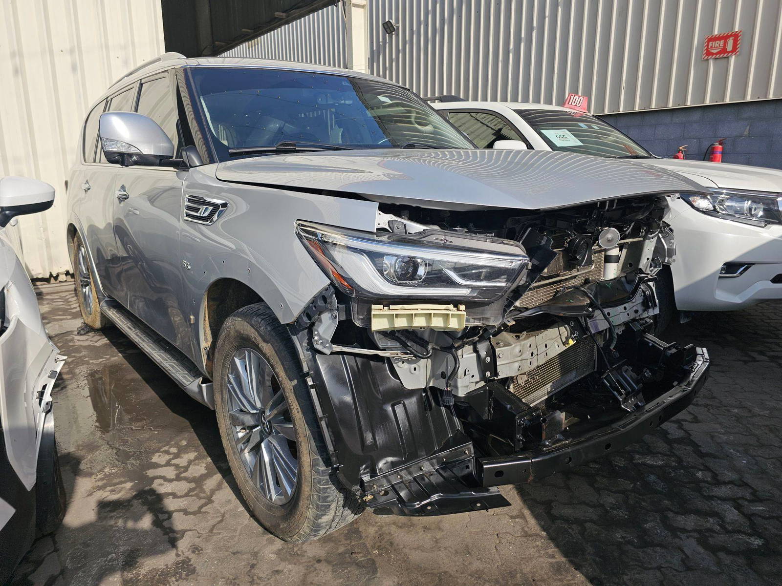 2020 INFINITI QX80 — 120085 Miles — Lot 65782085 — Main - Marhaba Auctions Used Cars - Image 3