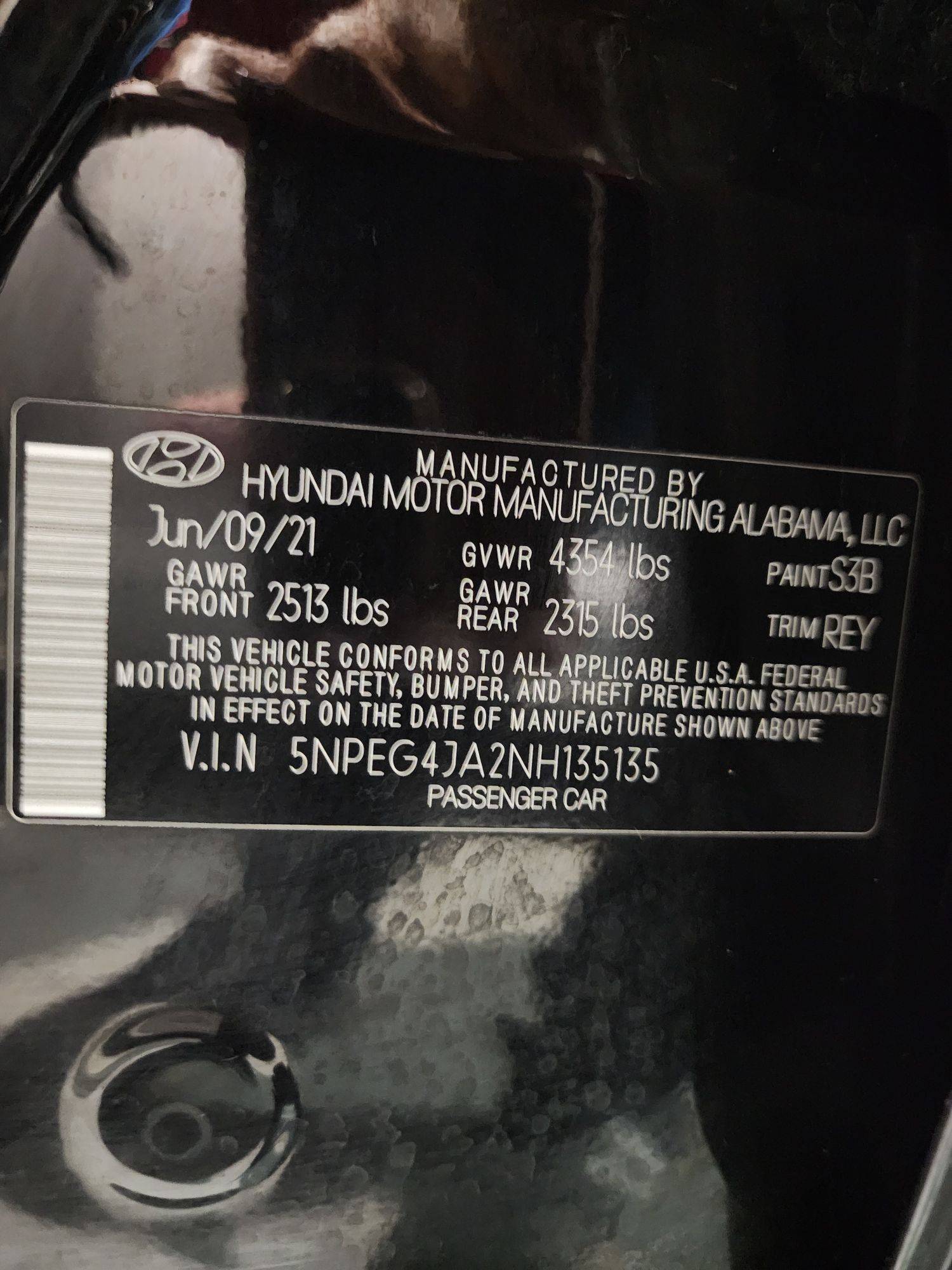 2022 HYUNDAI SONATA — 68366 Miles — Lot 84738994 — Main - Marhaba Auctions Used Cars - Image 10