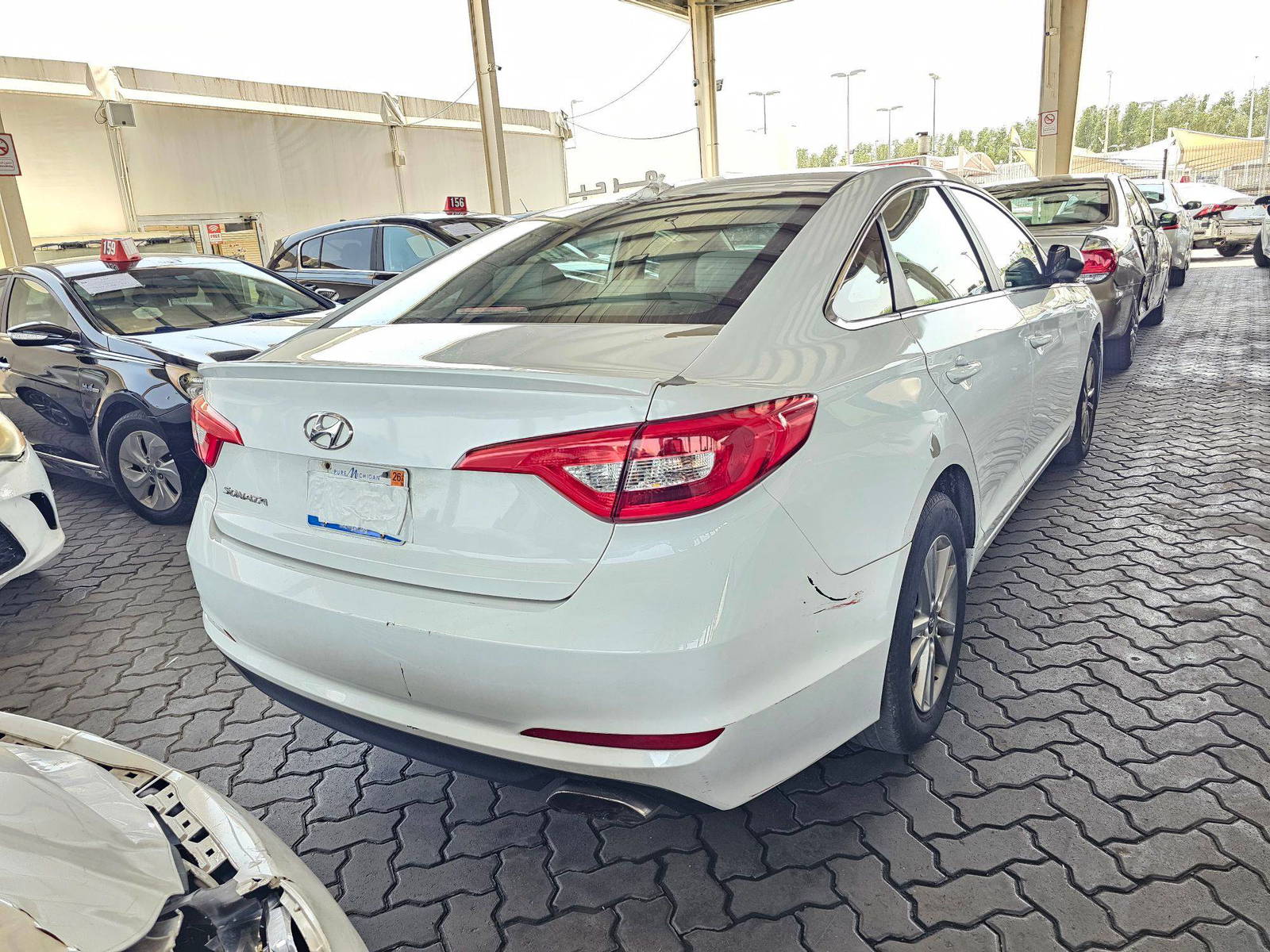 HYUNDAI SONATA 2017 - Marhaba Auction Used Cars - Image 3