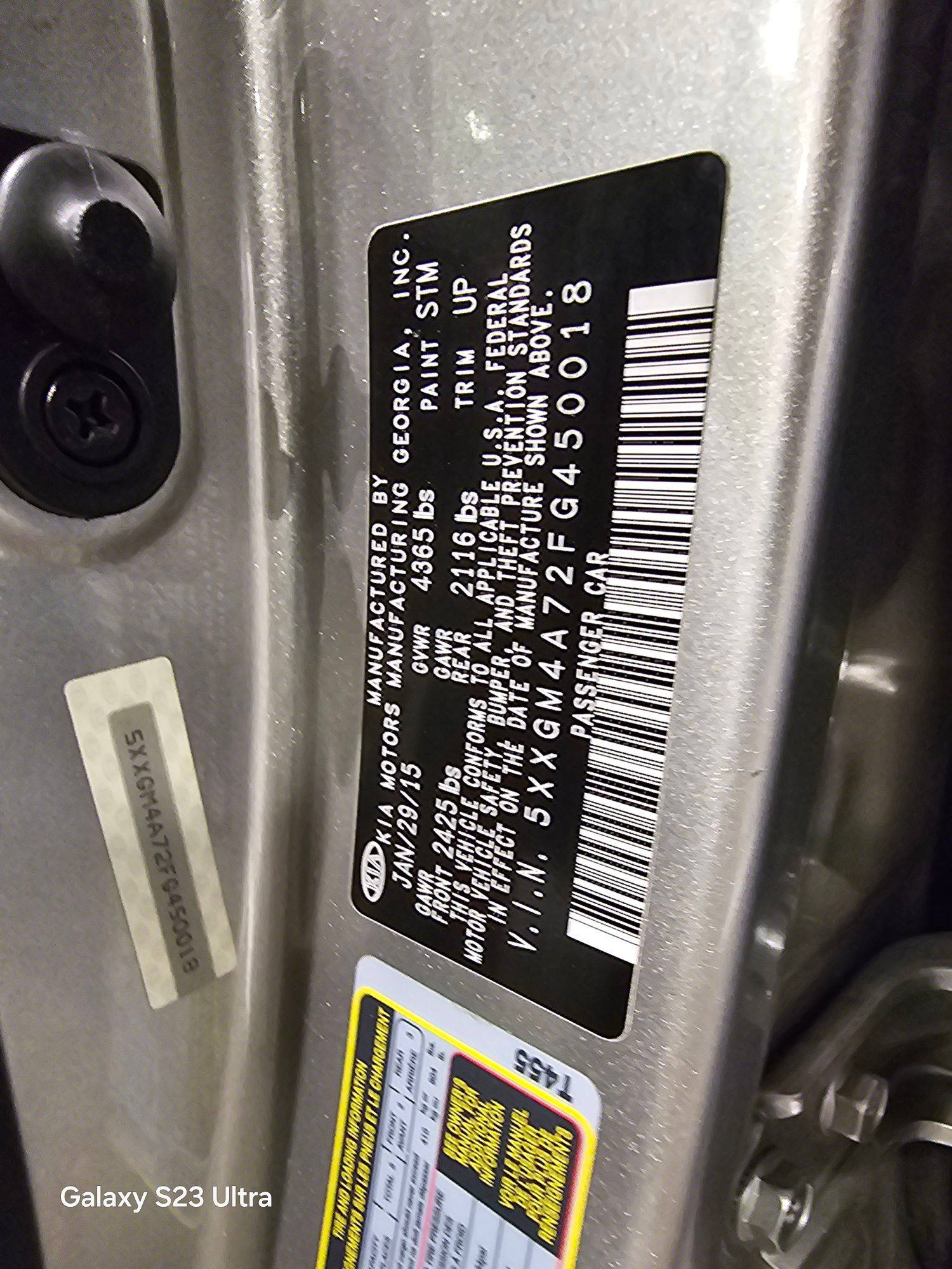 KIA OPTIMA 2015 - Marhaba Auction Used Cars - Image 9