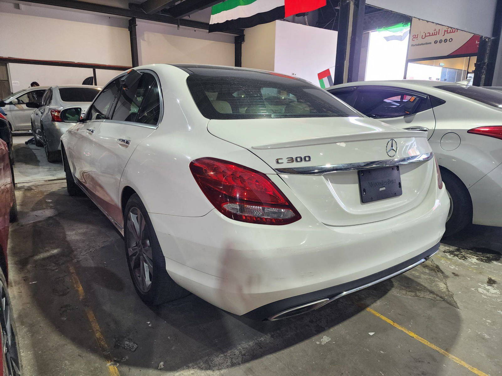 MERCEDES BENZ C300 2018 - Marhaba Auction Used Cars - Image 5