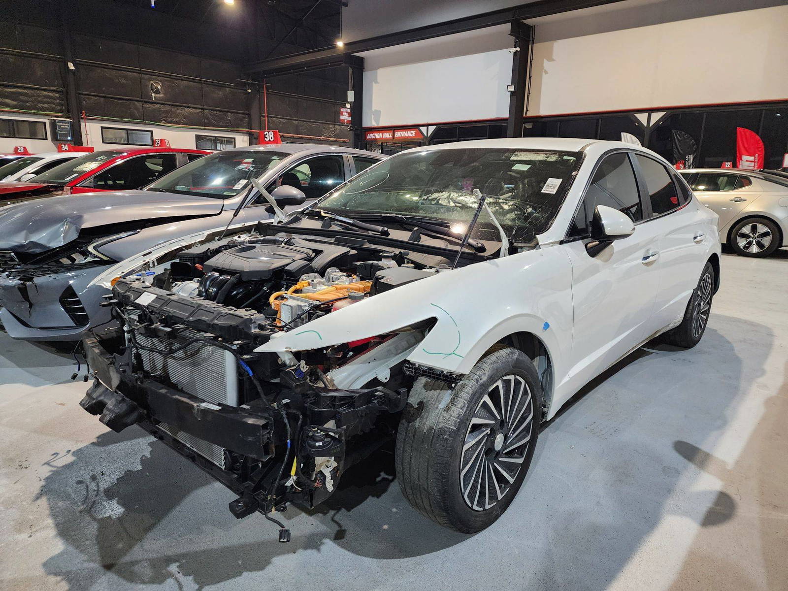 2021 HYUNDAI SONATA — 42857 Miles — Lot 23609 — Al Quoz - Marhaba Auctions Used Cars - Image 5