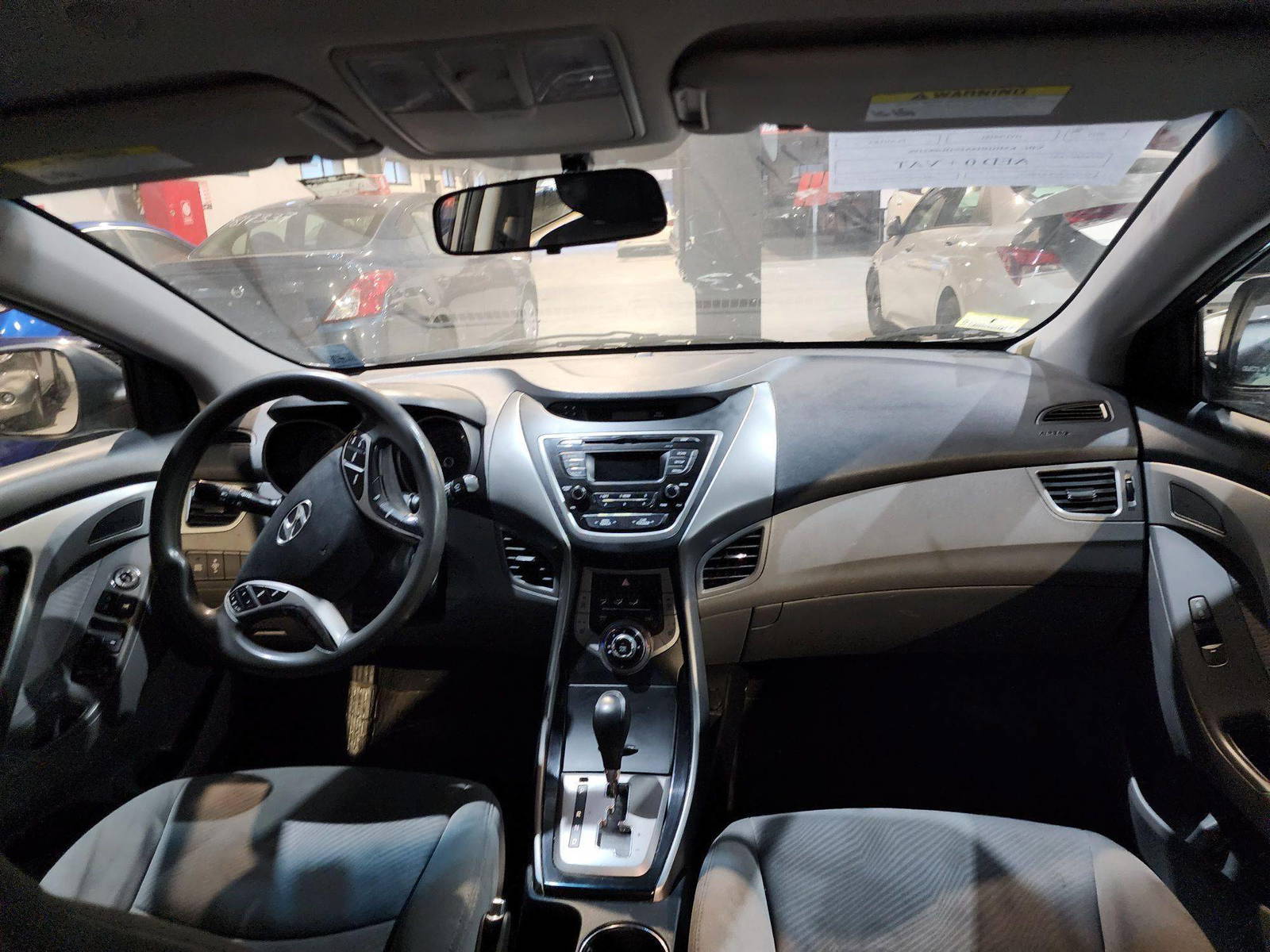 2013 HYUNDAI ELANTRA — 209581 Miles — Lot 39296434 — Al Quoz - Marhaba Auctions Used Cars - Image 7